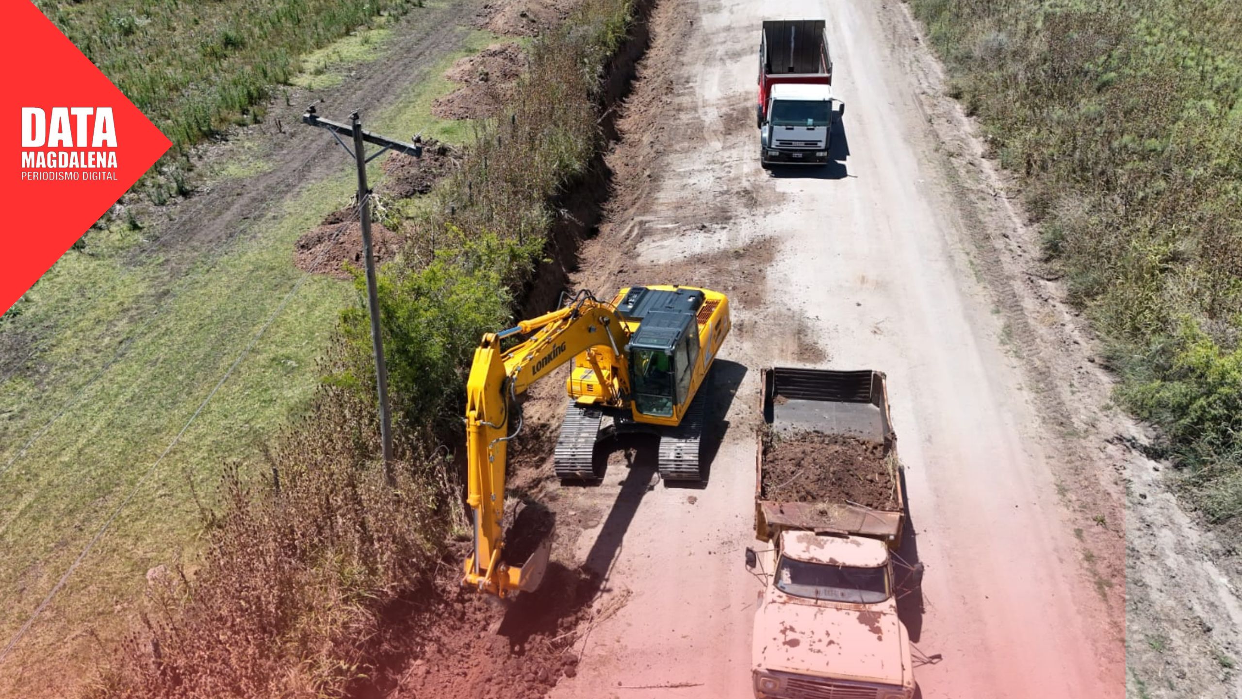 🚜Avanzan las mejoras en los caminos rurales