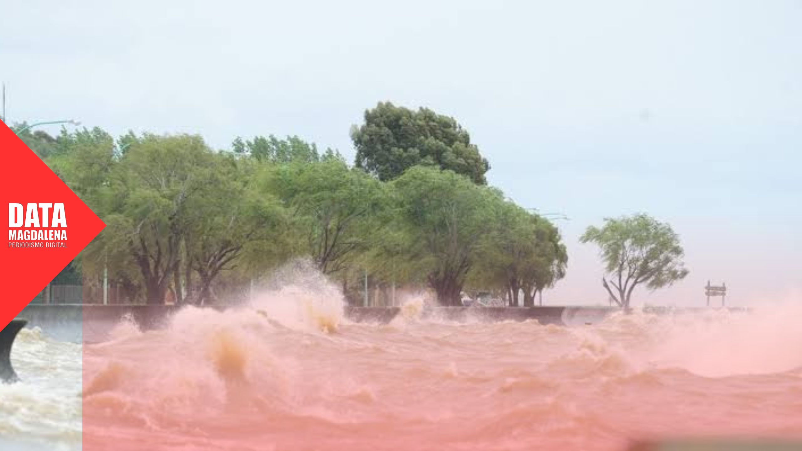 Alerta en Magdalena y la región por una fuerte crecida del Río de la Plata