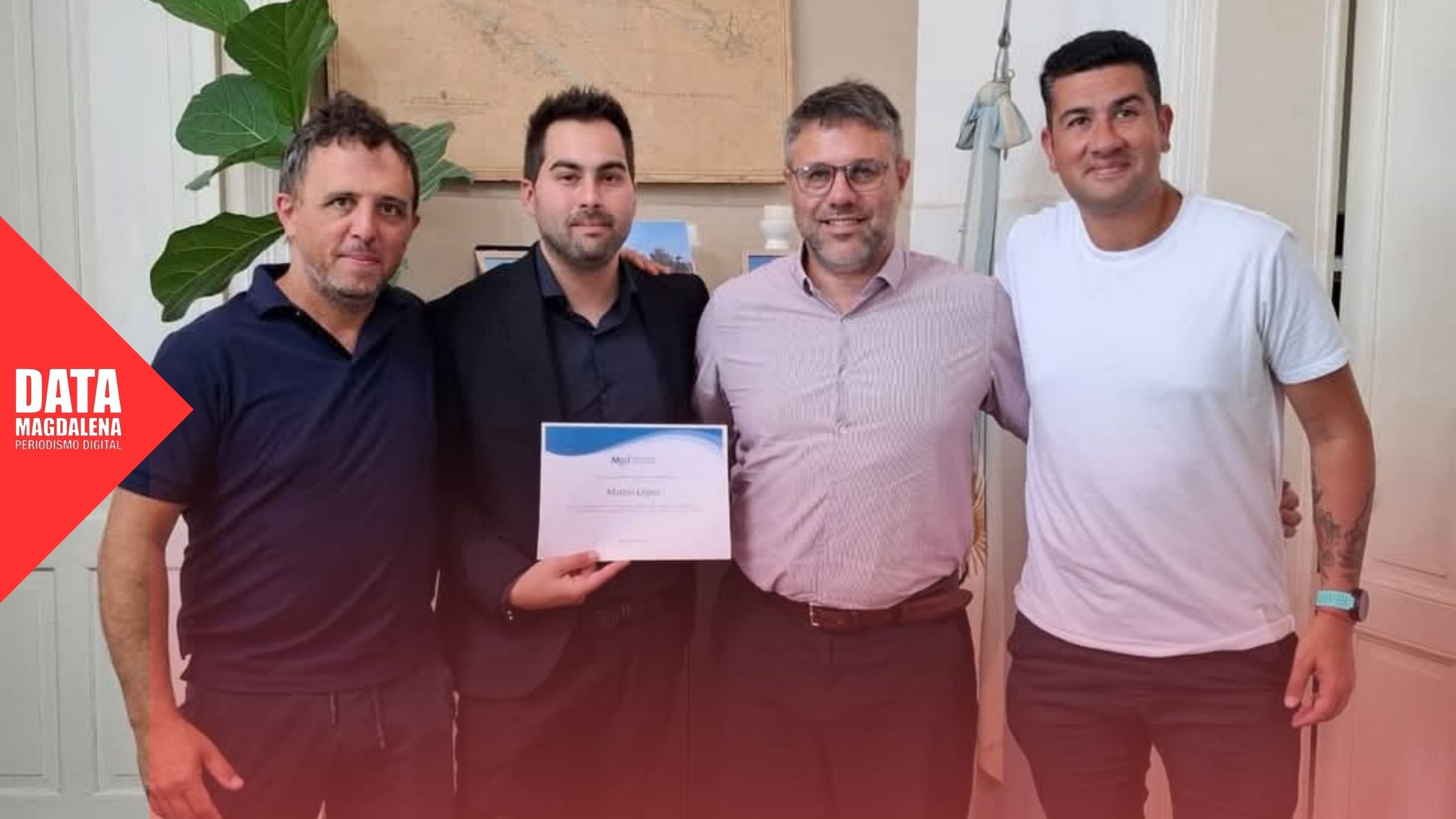 Reconocimiento a Martín López y proyección de productos de Magdalena en China