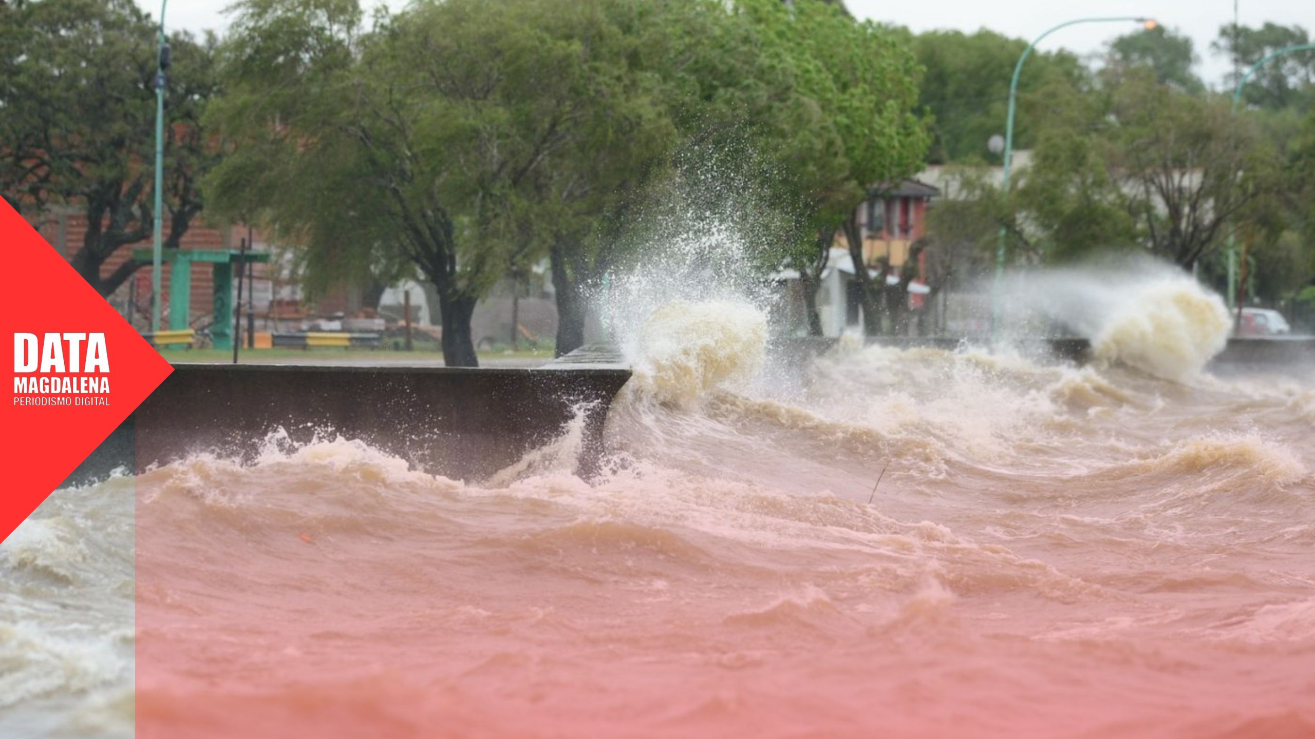 Crecida del Río de la Plata: alertan en Magdalena por aumento sostenido del nivel del agua