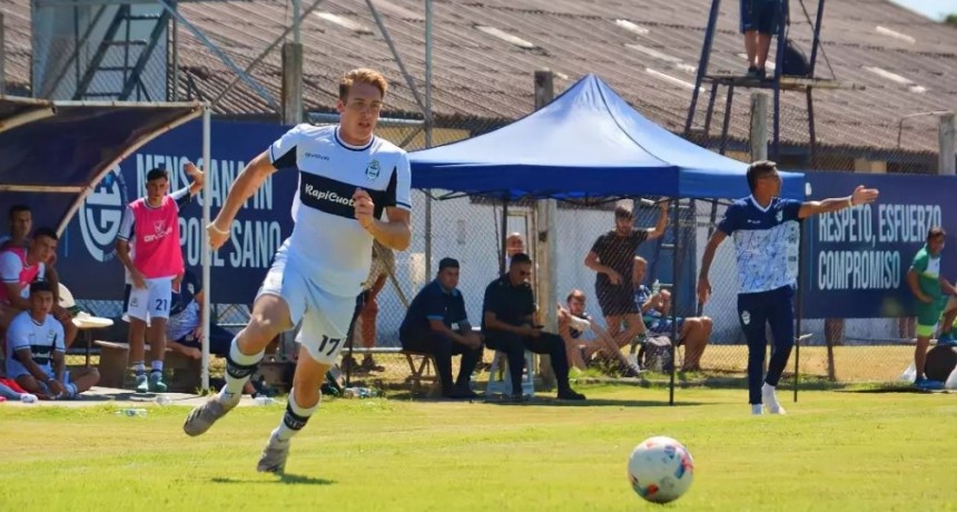 Brandon López debutó en la Reserva de Gimnasia y Esgrima La Plata