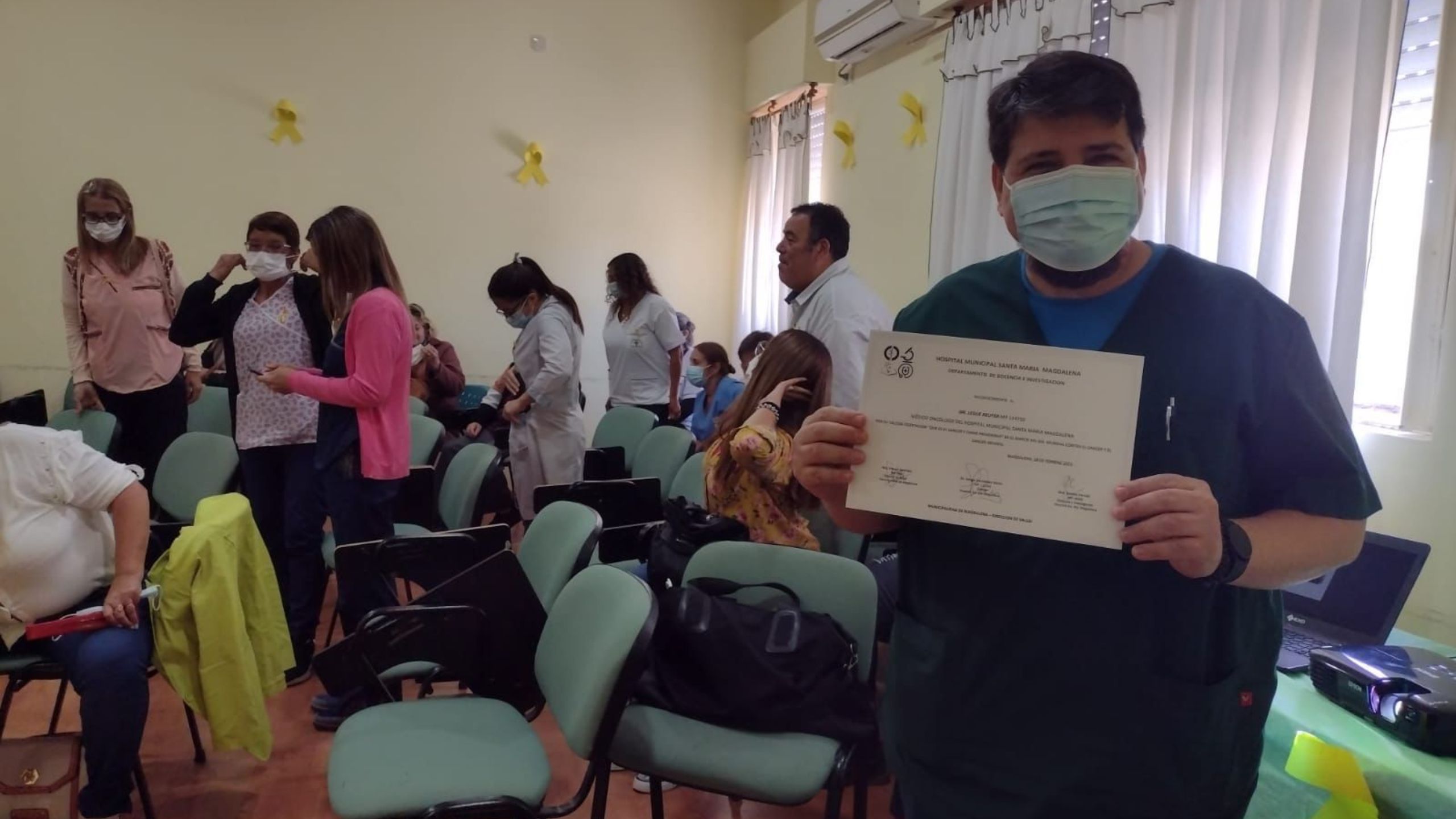 Hospital Santa María Magdalena da inicio a ciclo de charlas informativas con éxito