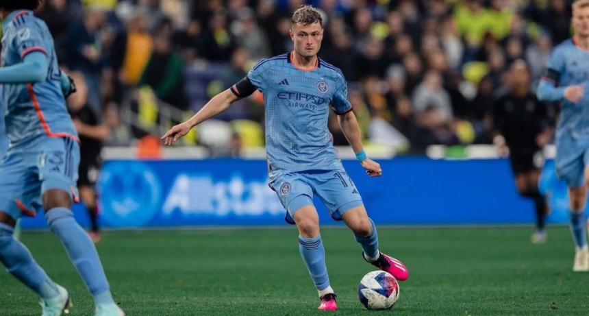 Matías Pellegrini fue titular en el debut del New York City