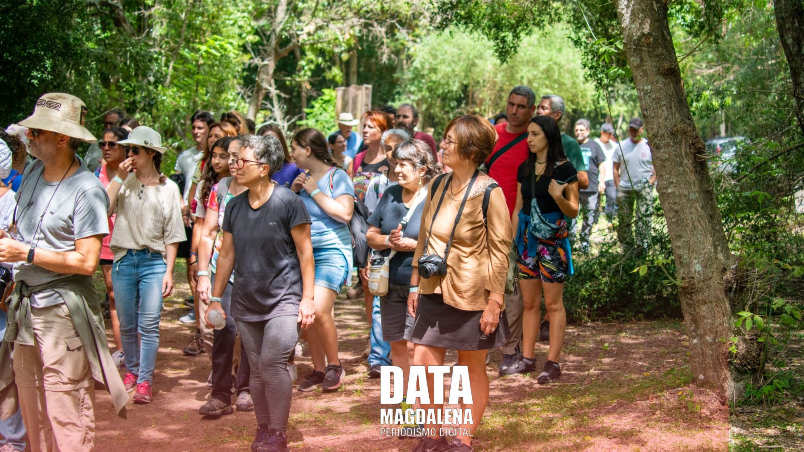 Cierre de la 9na Fiesta de la Mariposa Bandera Argentina en Magdalena