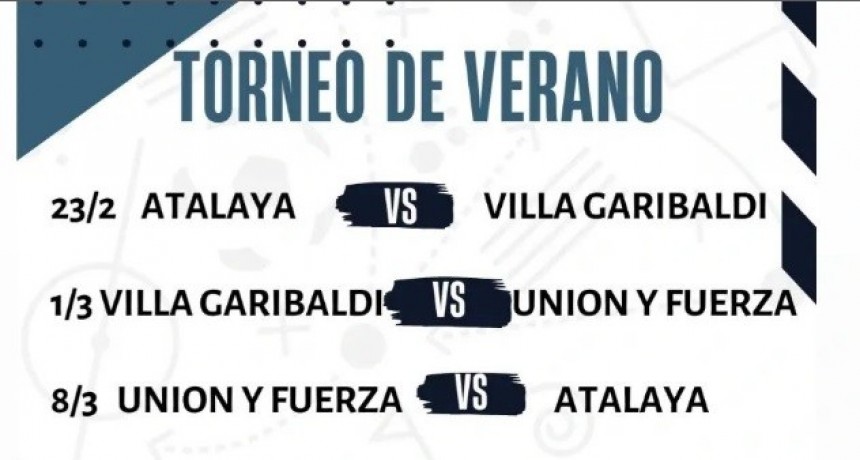 Se viene el Torneo de Verano en el Luis Alba