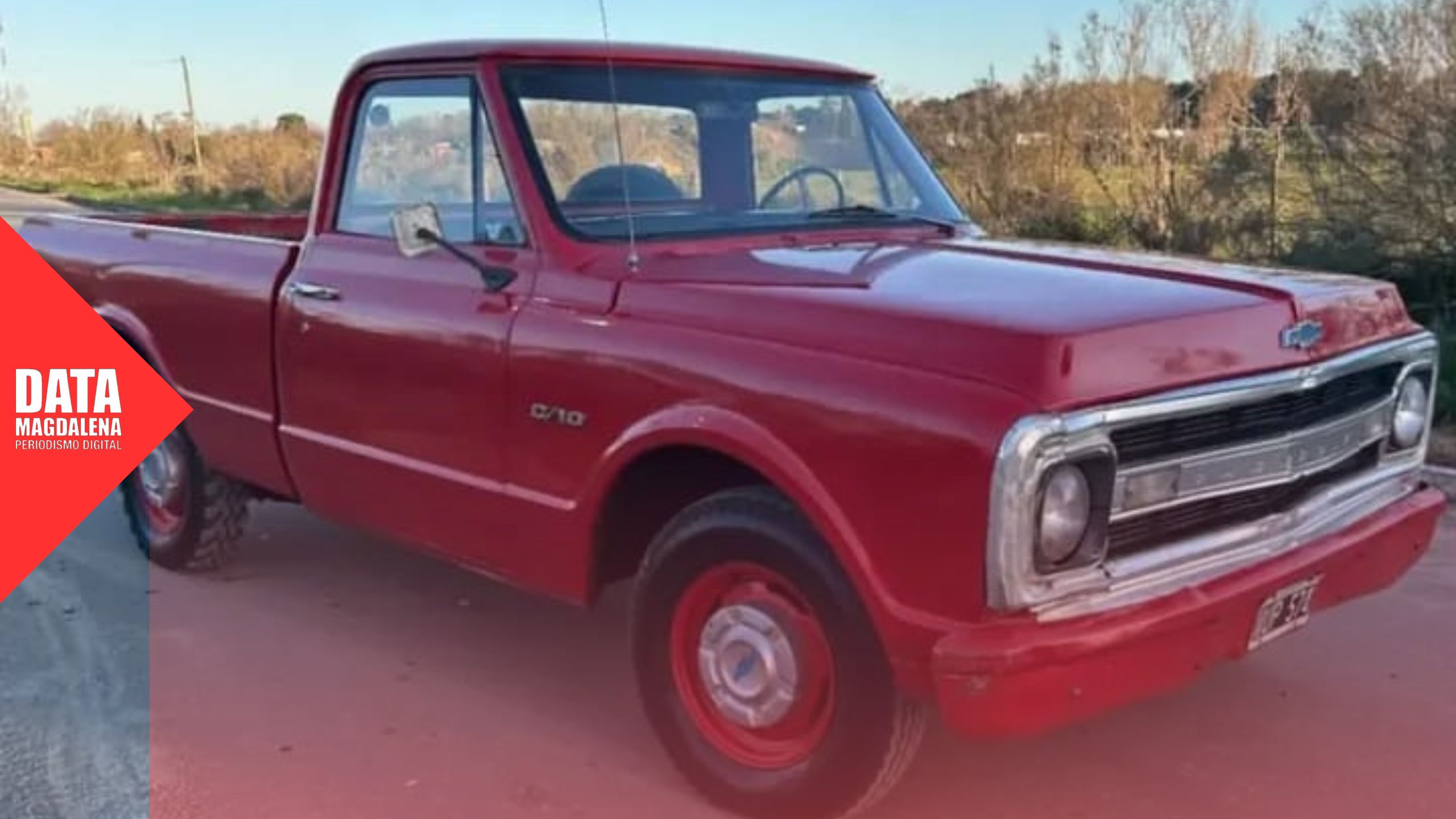 Denunciaron el robo de una camioneta Chevrolet C10 en Bartolomé Bavio