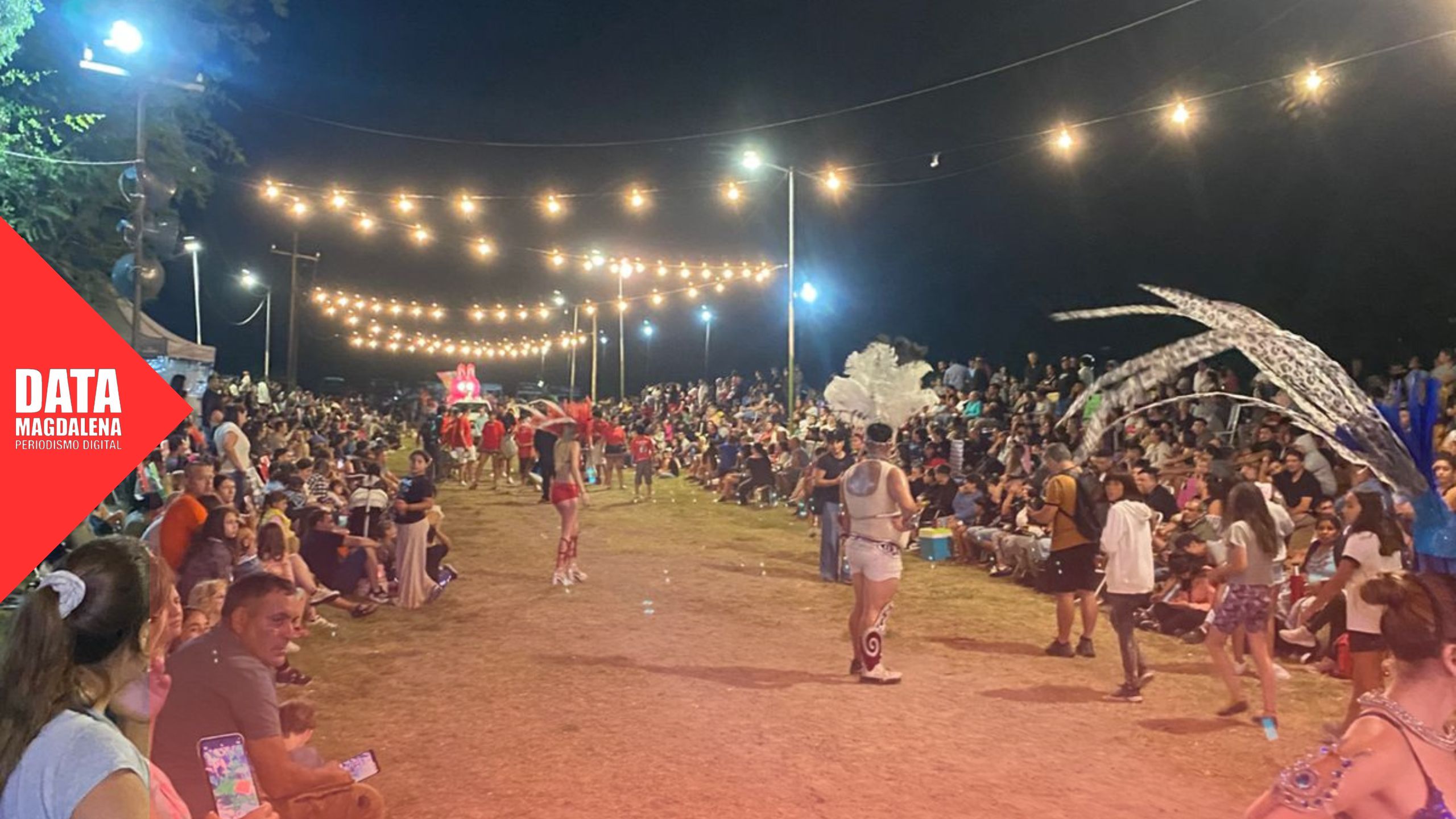 Más de 10 mil personas acompañaron la segunda noche de los Carnavales en Bartolomé Bavio