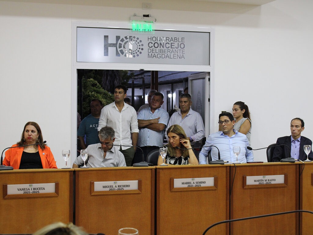 El Concejo Deliberante de Magdalena conformó sus comisiones permanentes