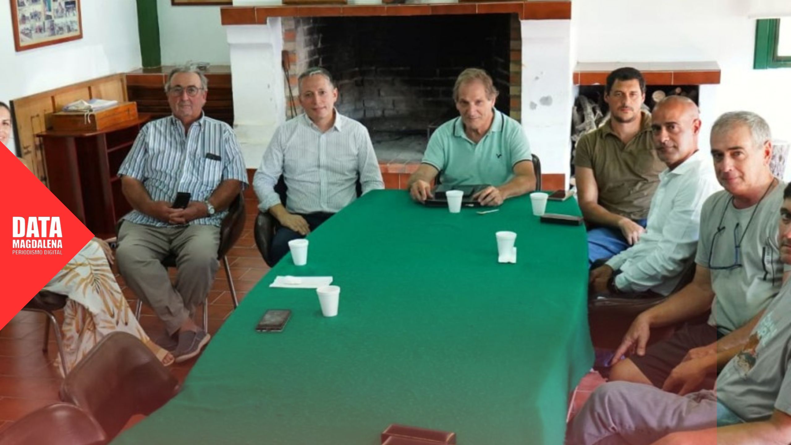 Fernando Gray se reunió con la Sociedad Rural de Magdalena