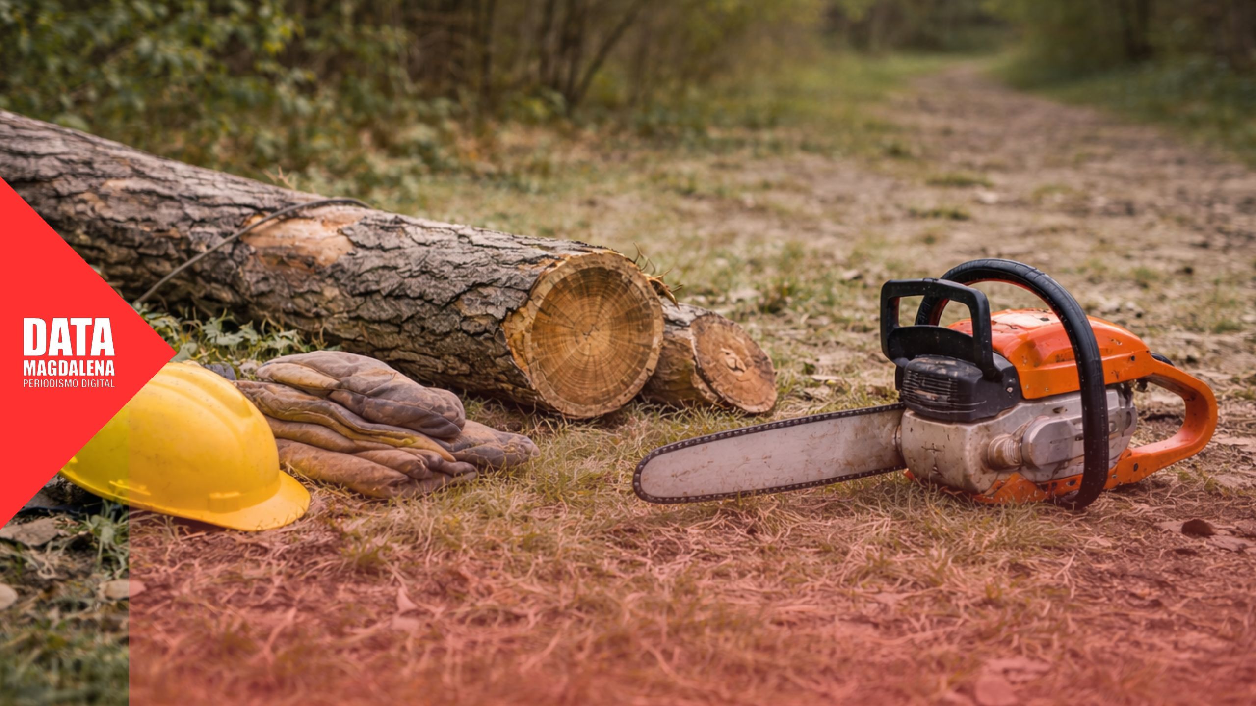 Tragedia rural: un hombre muri&oacute; aplastado por un &aacute;rbol mientras cortaba le&ntilde;a