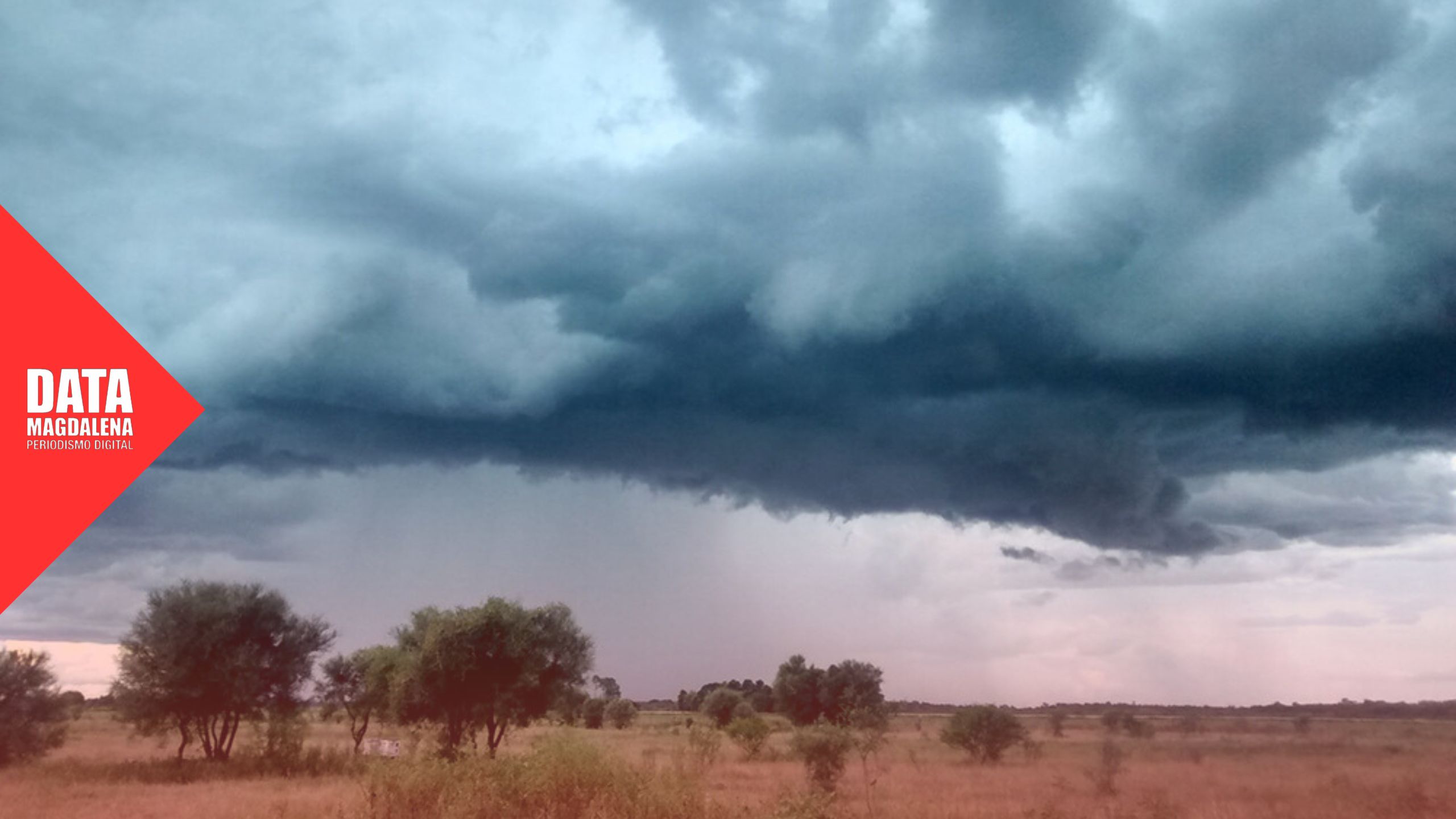 Alerta amarillo por tormentas para este martes en Magdalena