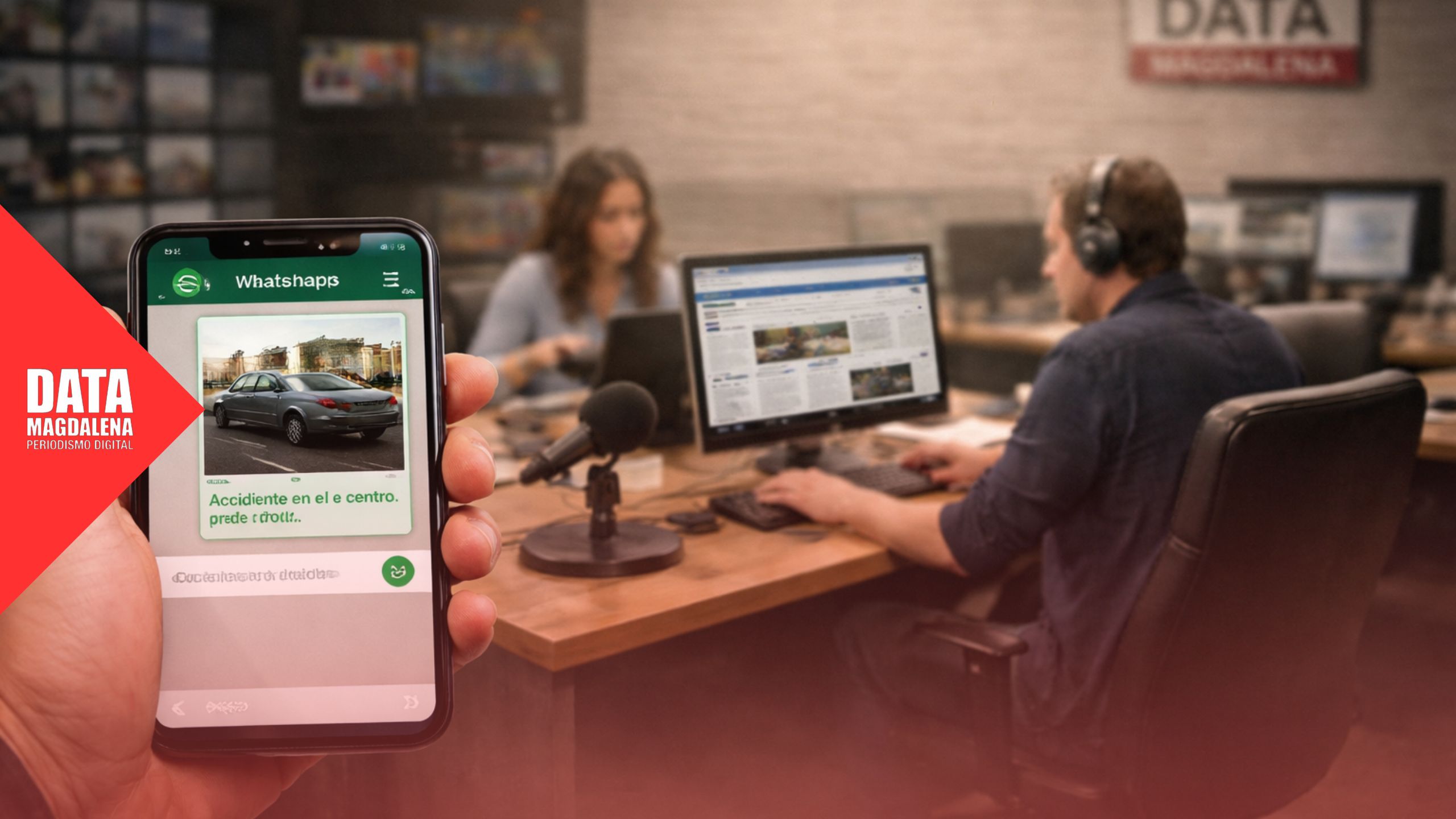 Ahora pod&eacute;s ser parte de la noticia: as&iacute; funciona RED DATA