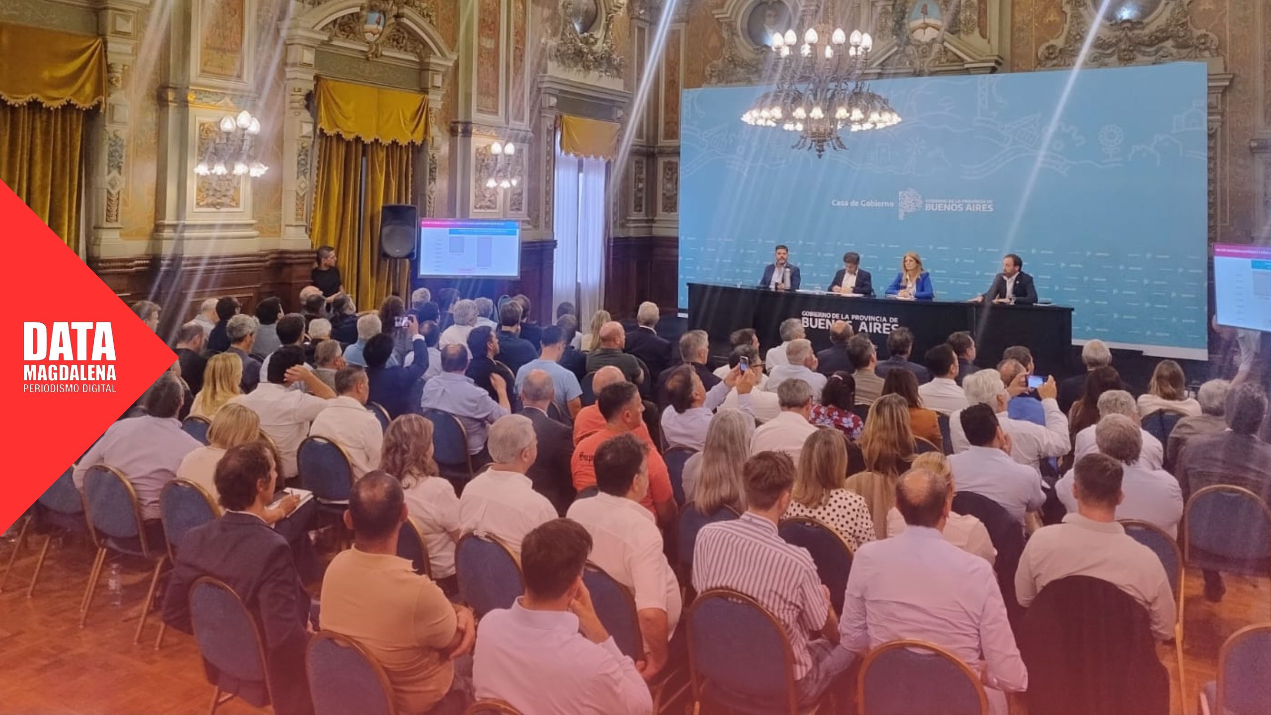 Kicillof re&uacute;ne intendentes y Hourcade representa a Magdalena