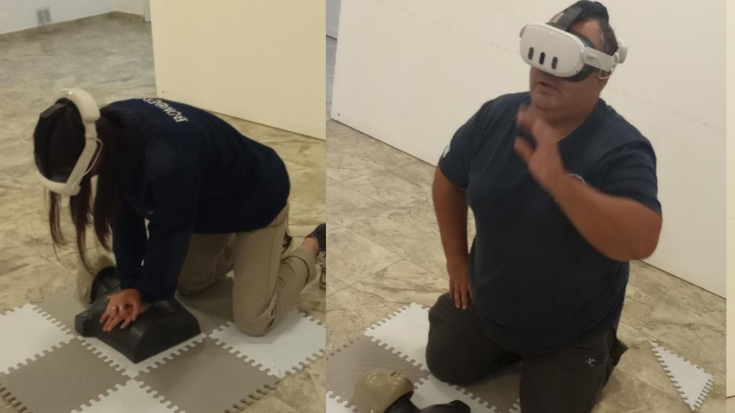 📱 Capacitación de los Bomberos de Bavio con realidad virtual