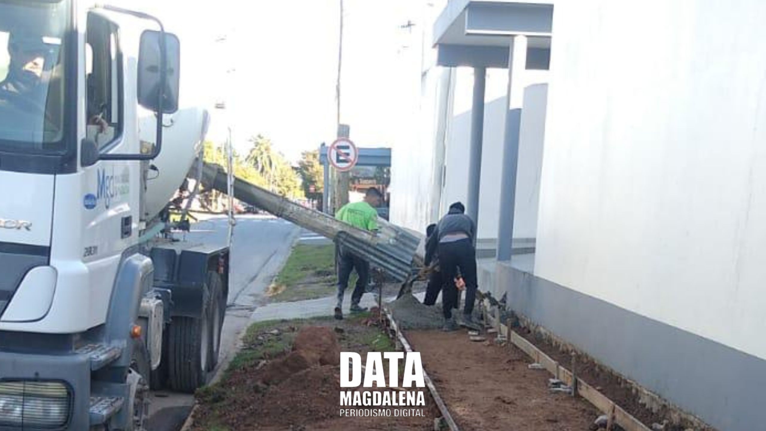  👷Trabajos de reparación en Magdalena: Calle y accesibilidad hospitalaria mejorada