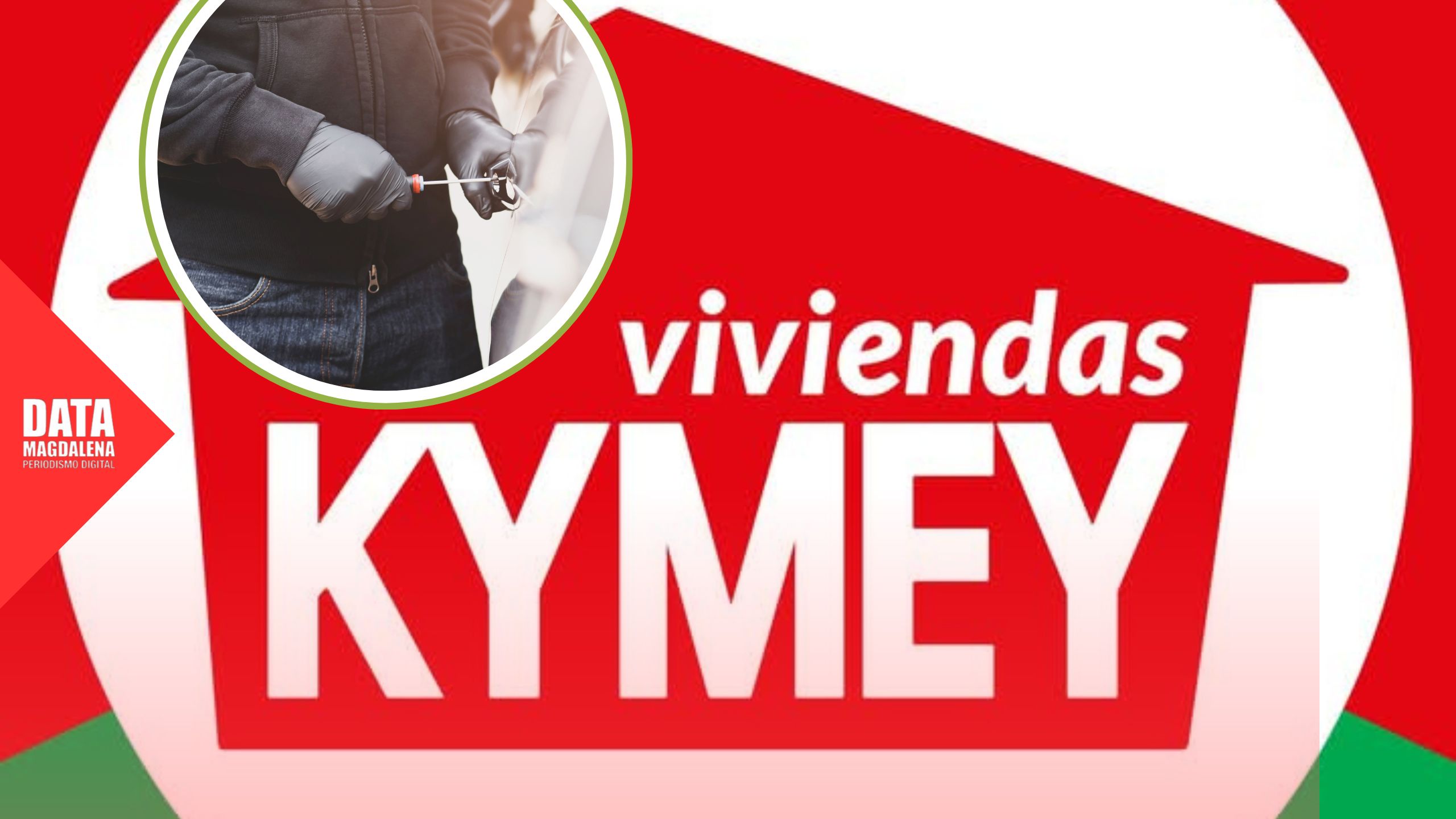 🚔Roban costosa maquinaria de empresa constructora Kymey