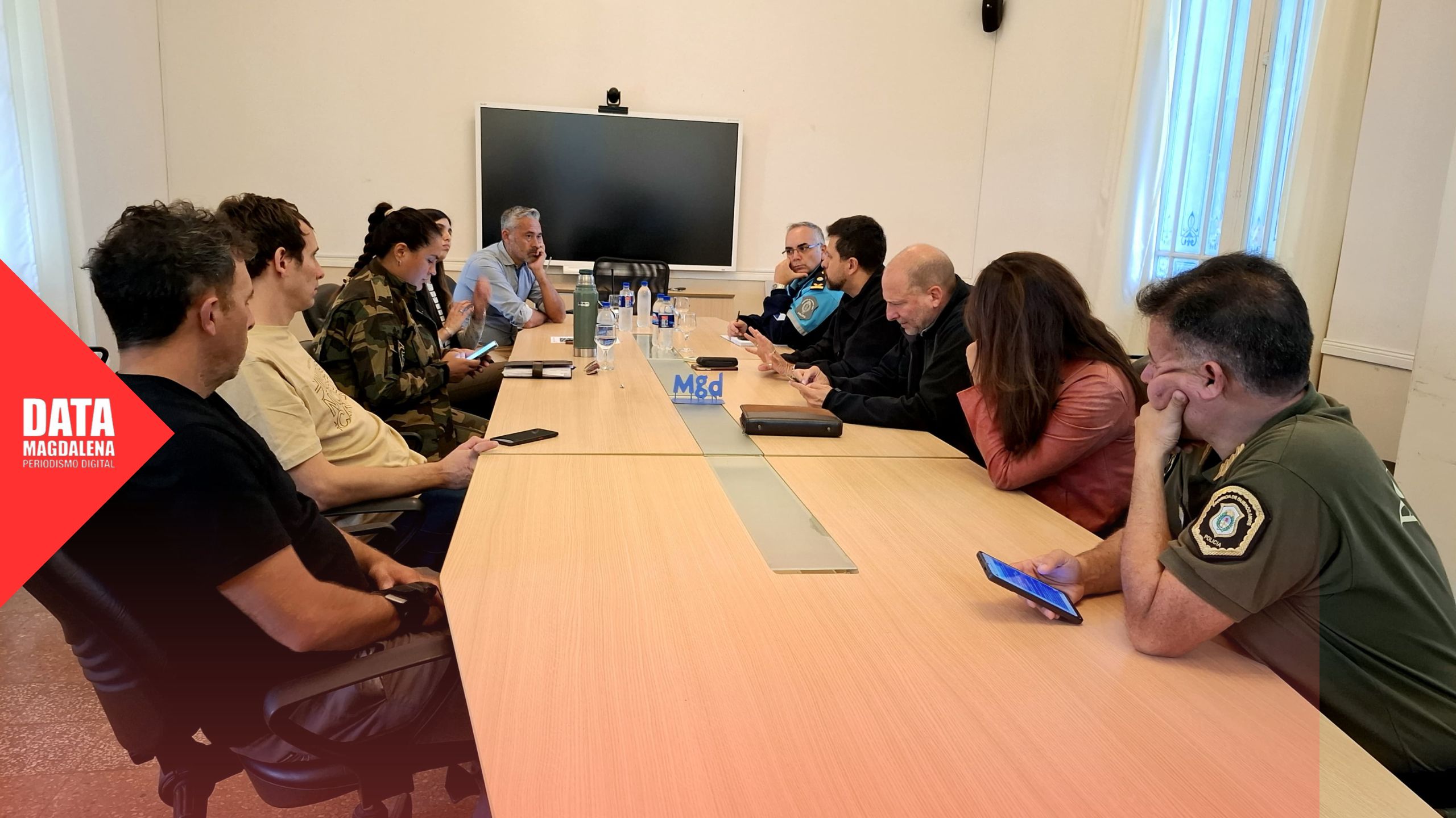 🌾  Seguridad rural en el centro de la agenda: se realizó la Mesa Local de Prevención en Magdalena