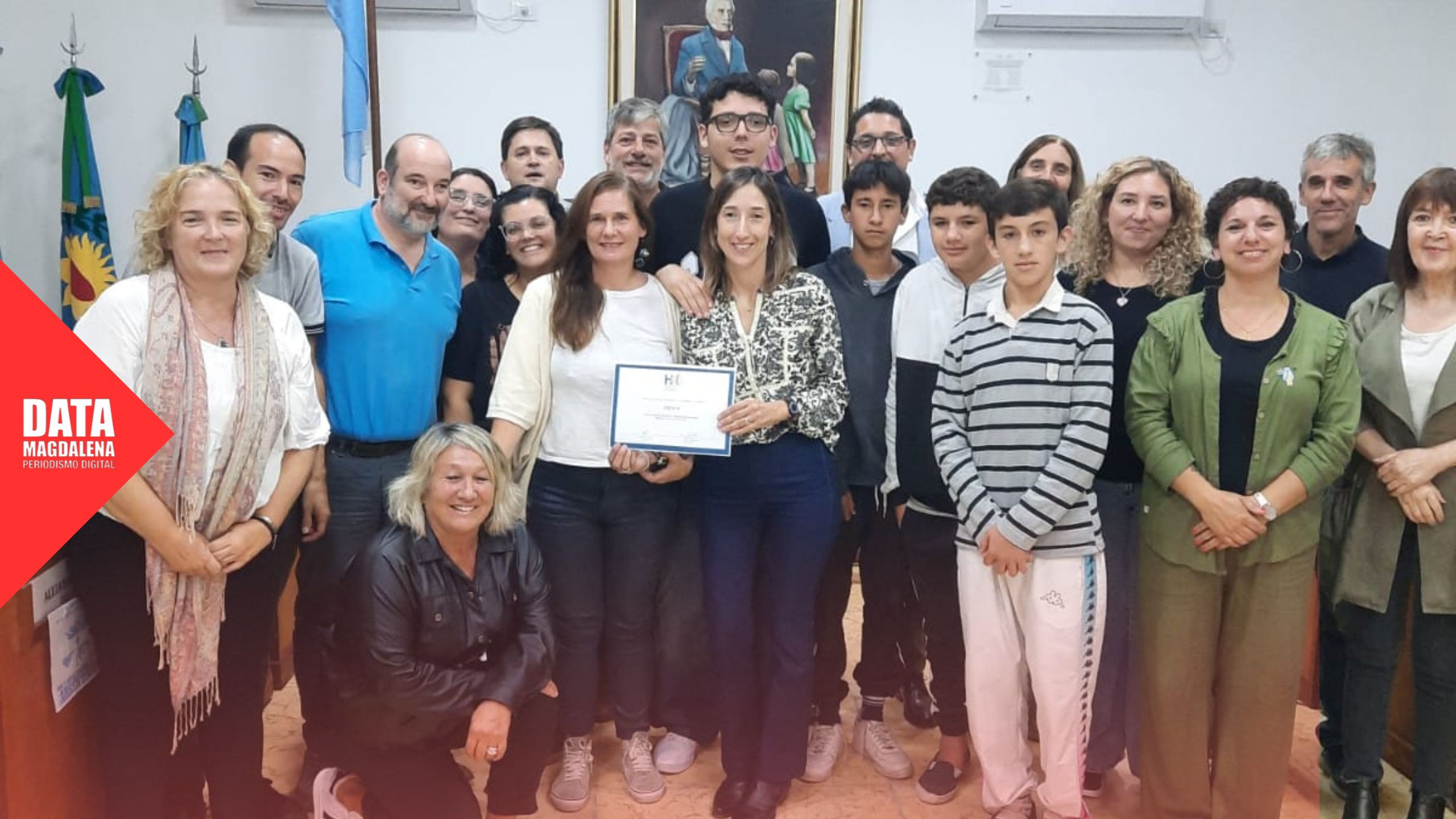 📍 Con identidad propia: la comunidad de la EES N°9 logra renombrar dos caminos rurales de Magdalena