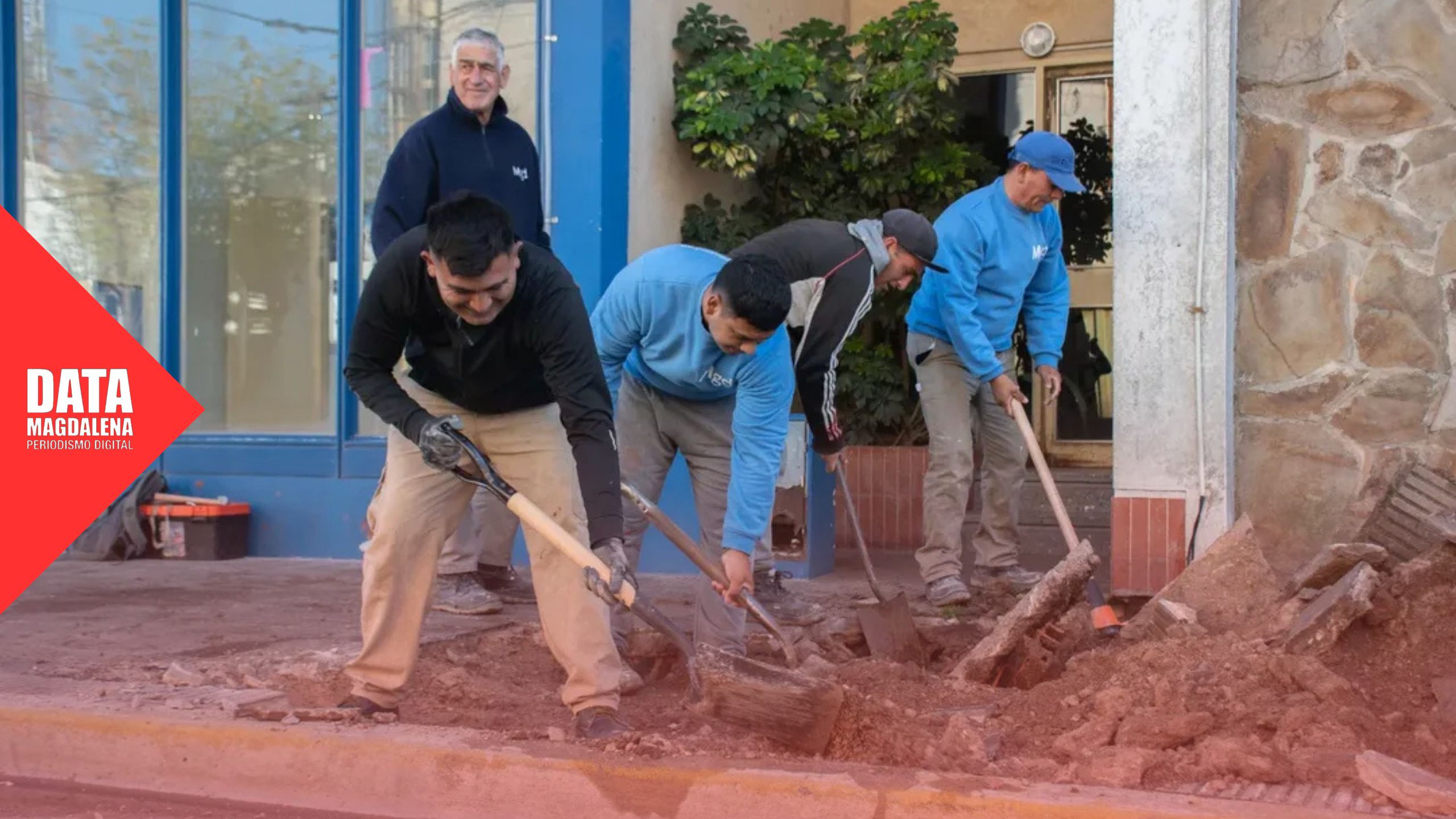 Brenan en obra: el Municipio avanza con una renovaci&oacute;n integral