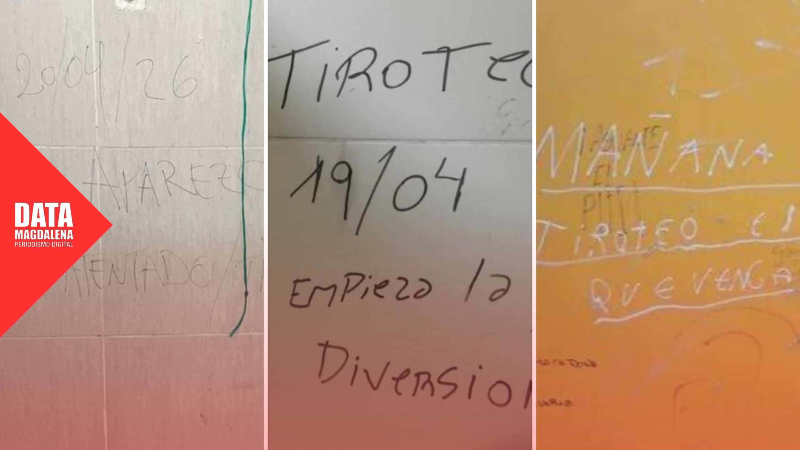 Amenazas en escuelas: Magdalena tambi&eacute;n registr&oacute; pintadas y refuerza prevenci&oacute;n