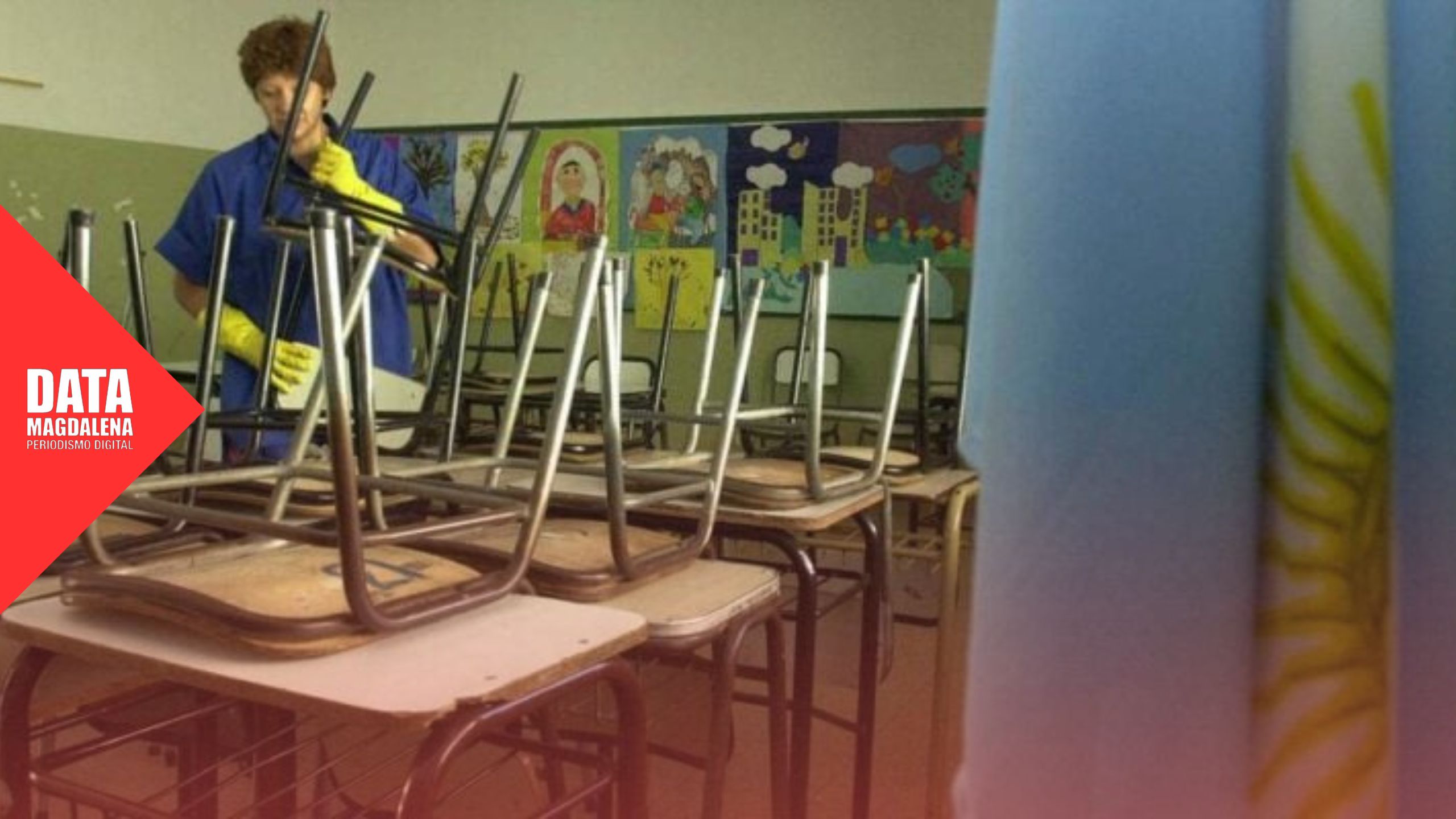 Paro de ATE en Magdalena: adhesi&oacute;n parcial en las escuelas