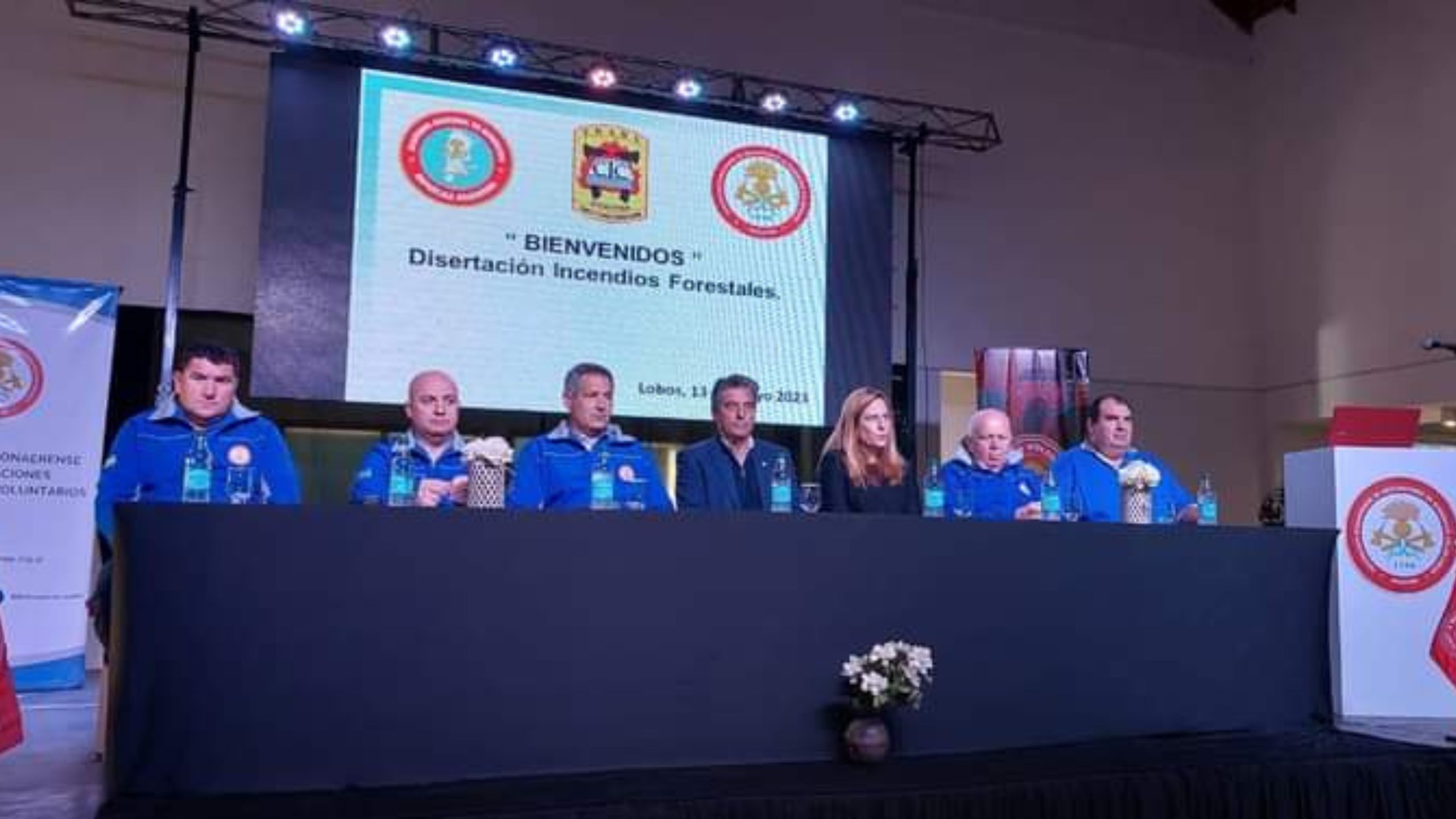 Bavio y Magdalena presentes en Jornadas Inter-federativas de Incendios Forestales