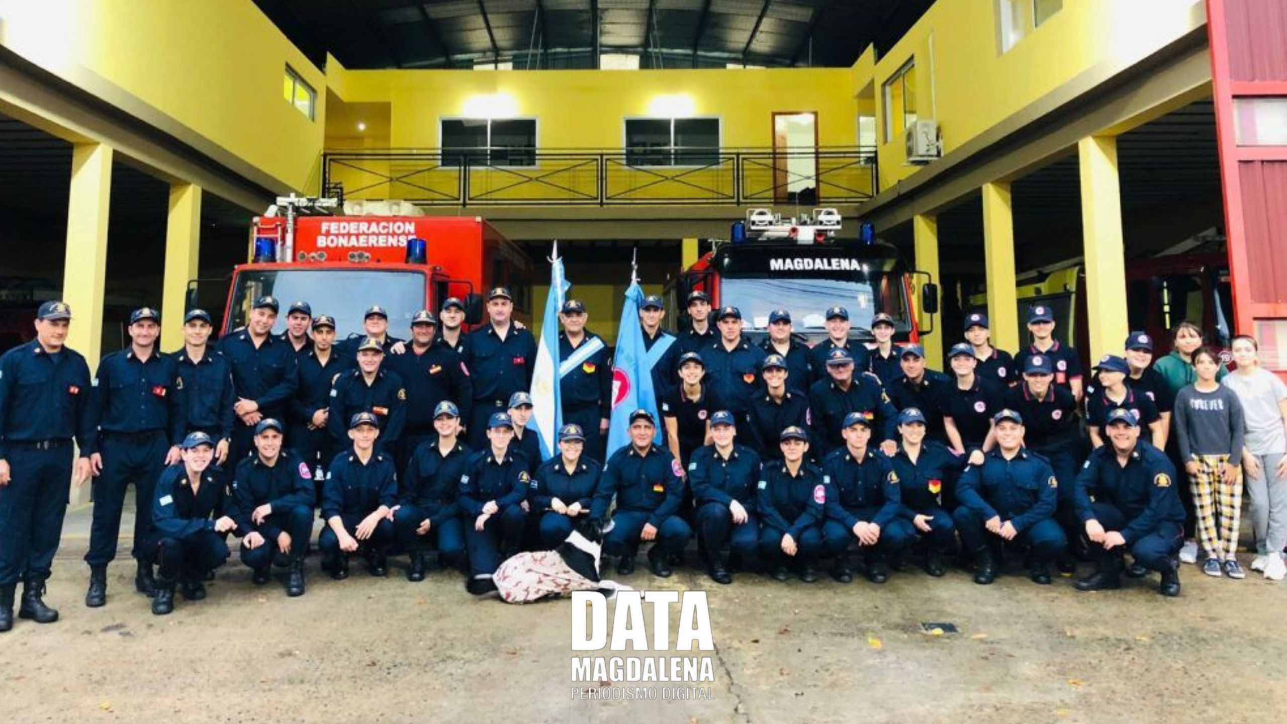 🚒 Un compromiso inquebrantable: 67 años del Cuartel de Bomberos Magdalena