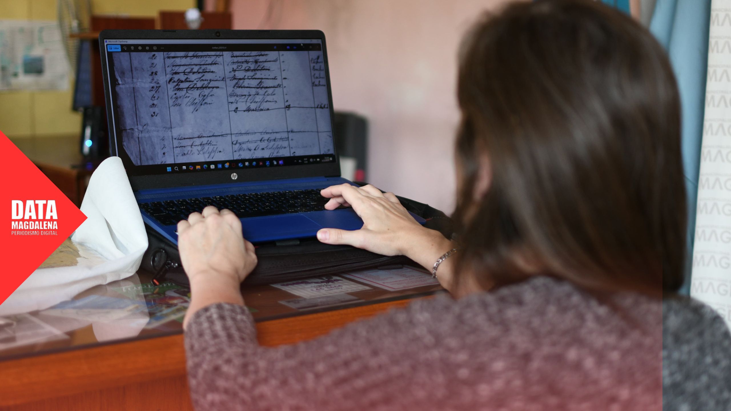 📄 Digitalización histórica: preservan archivos del cementerio de Magdalena