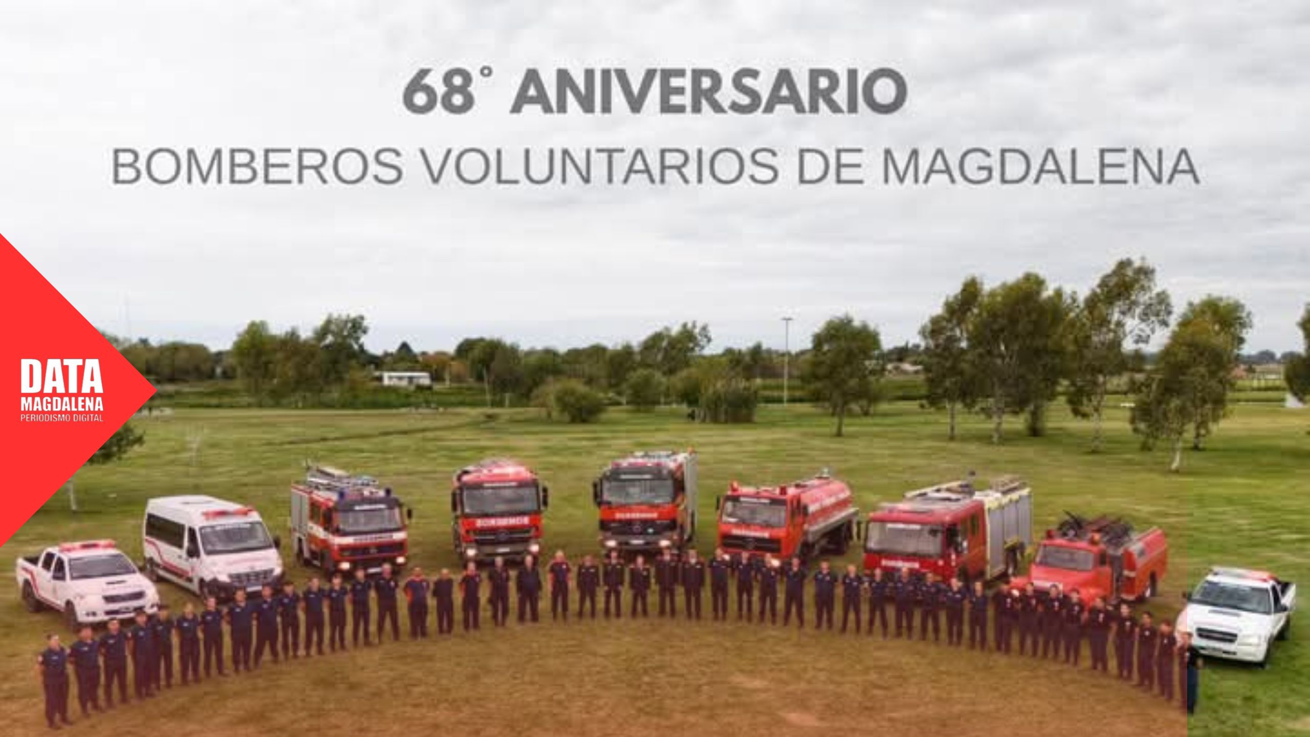 🫡 Los Bomberos de Magdalena celebran 68 años de compromiso con la comunidad