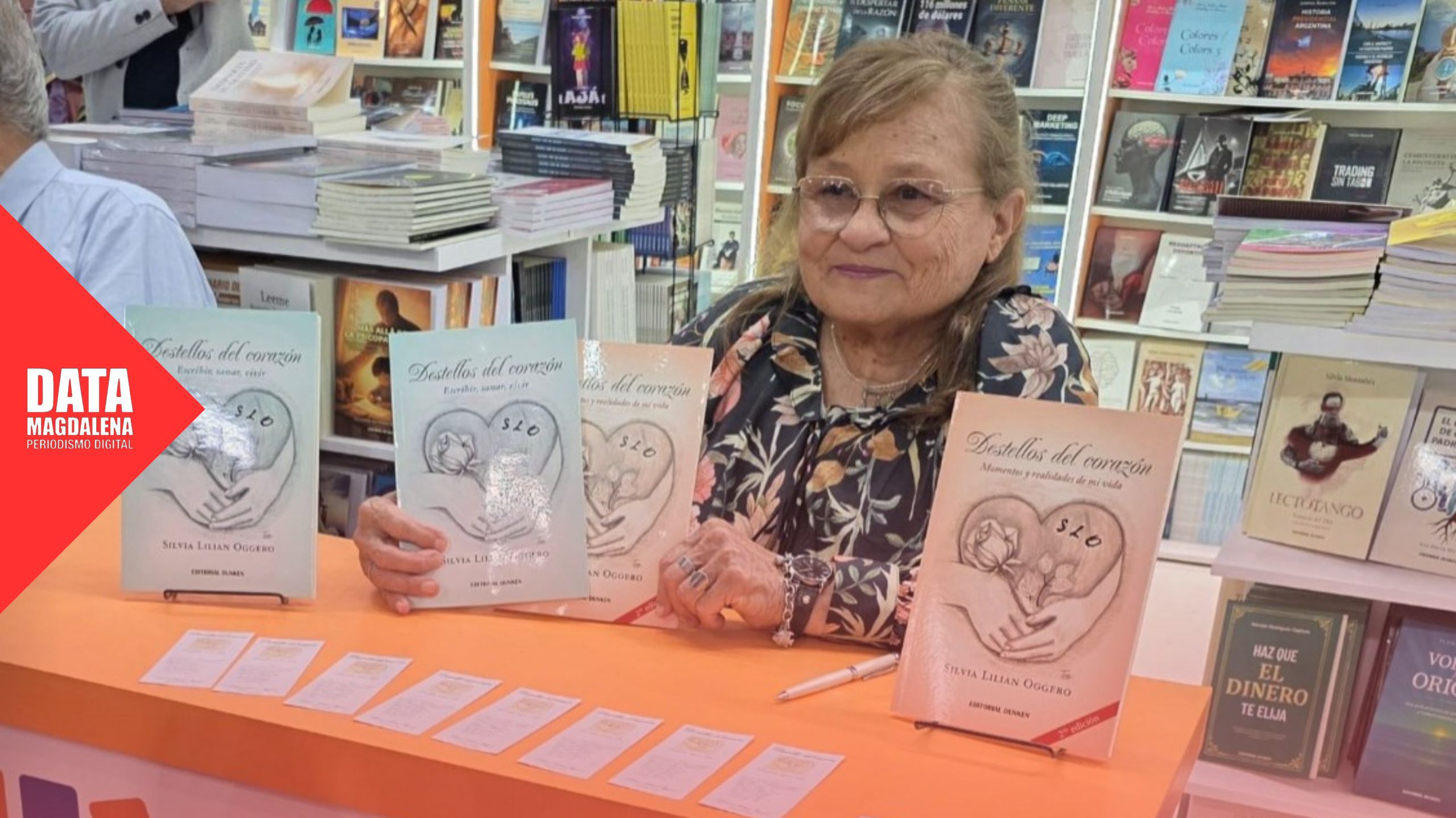 Silvia Oggero present&oacute; su libro en la Feria del Libro de Buenos Aires