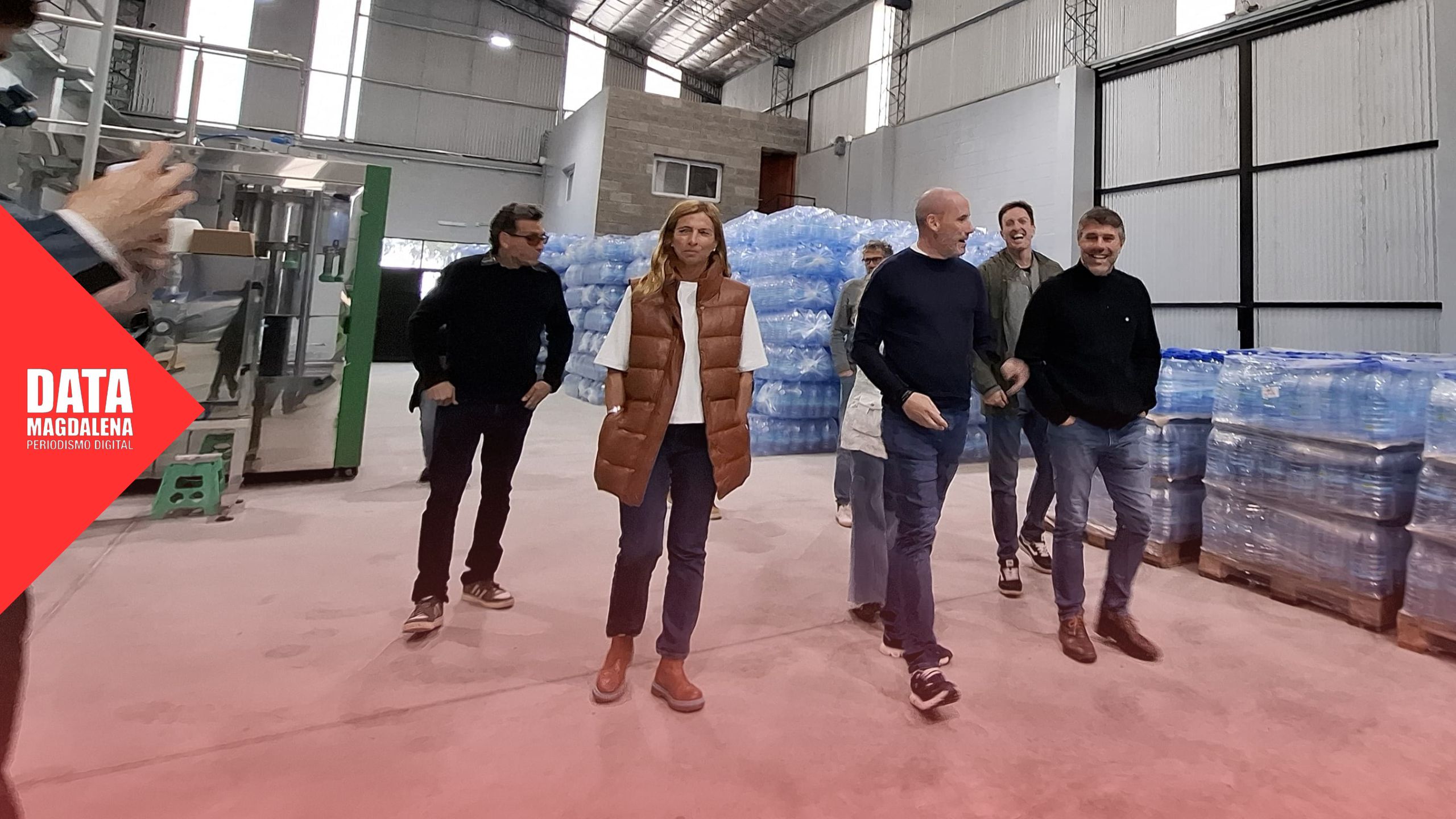 Hourcade mostr&oacute; el potencial productivo de Magdalena junto a senadores bonaerenses