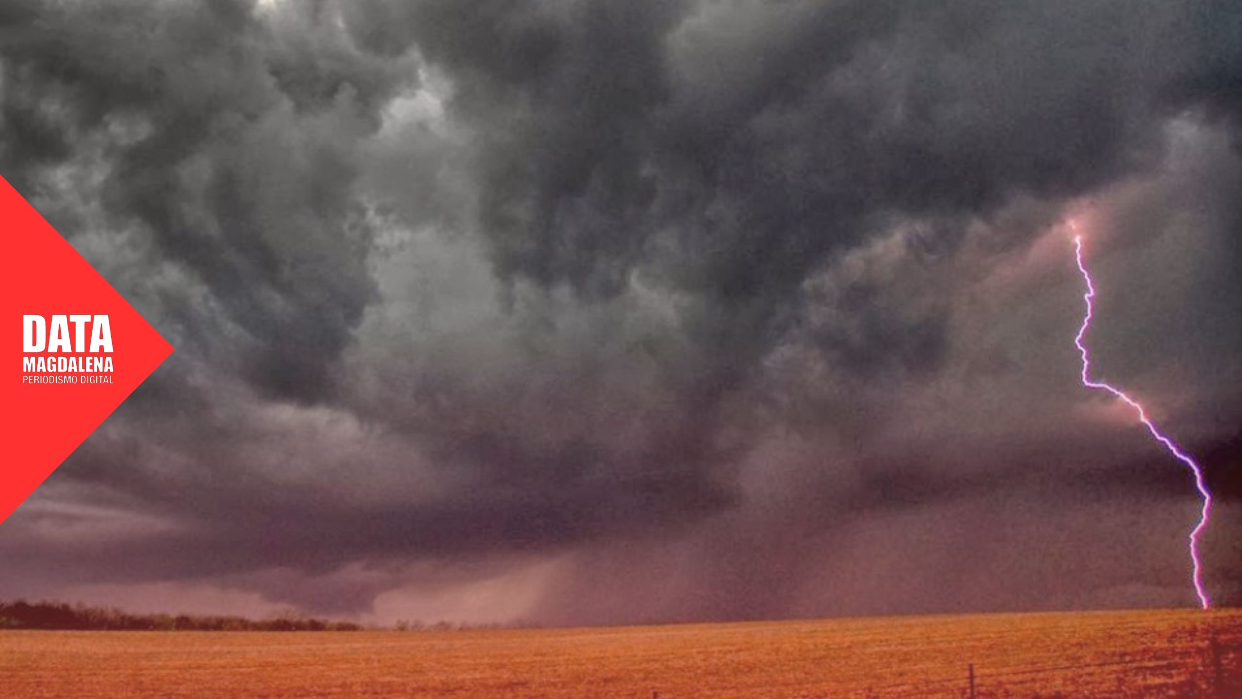 Semana inestable: cu&aacute;ndo golpean las tormentas m&aacute;s intensas en Magdalena