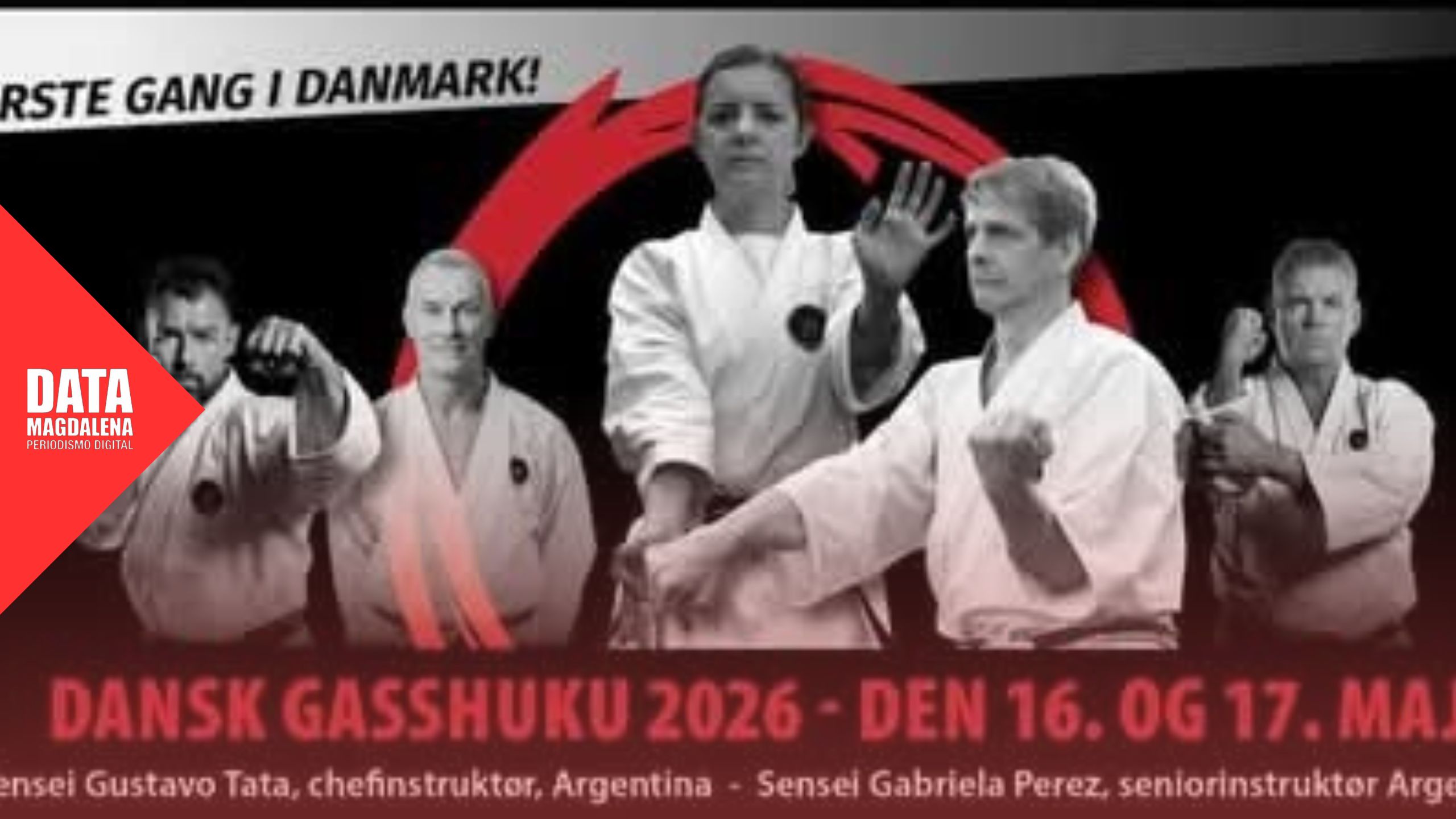 Senseis de Magdalena dar&aacute;n un Gasshuku internacional en Dinamarca