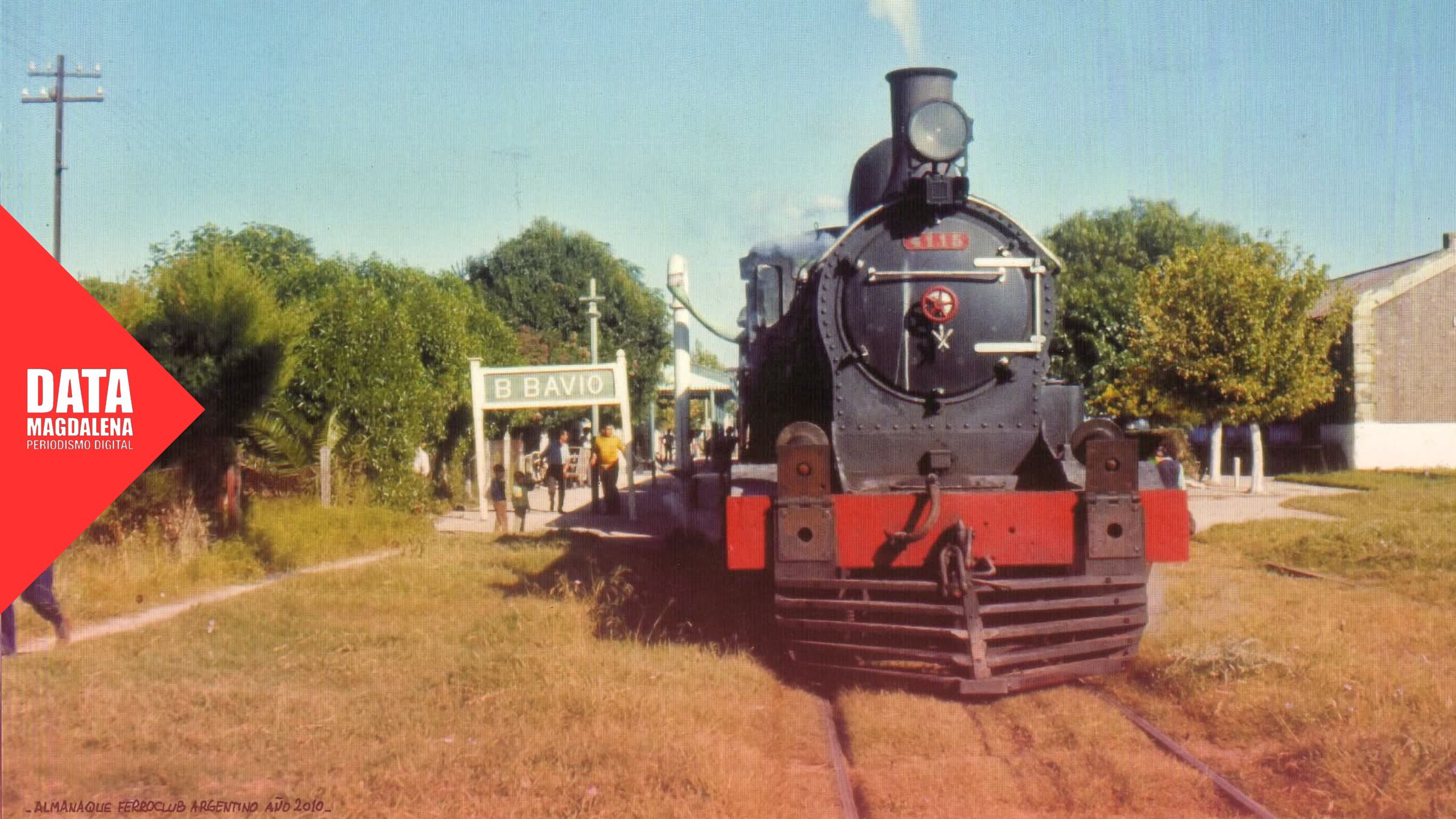 Bartolom&eacute; Bavio celebrar&aacute; el 139&ordm; aniversario de la llegada del tren
