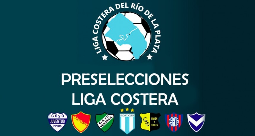 Las selecciones de la Liga Costera ya conocen sus nombres