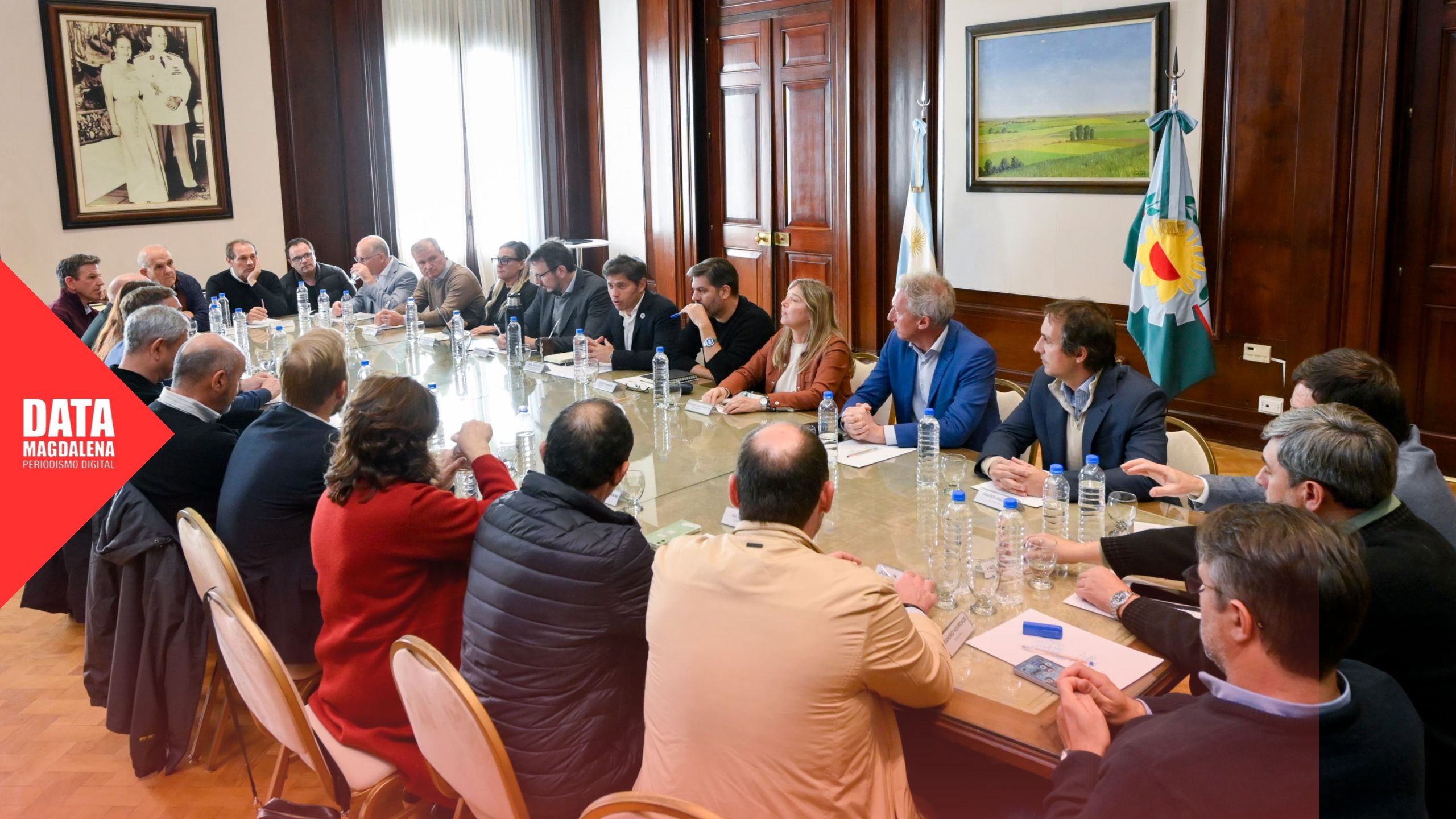  Hourcade firmó convenios en Gobernación por $398 millones