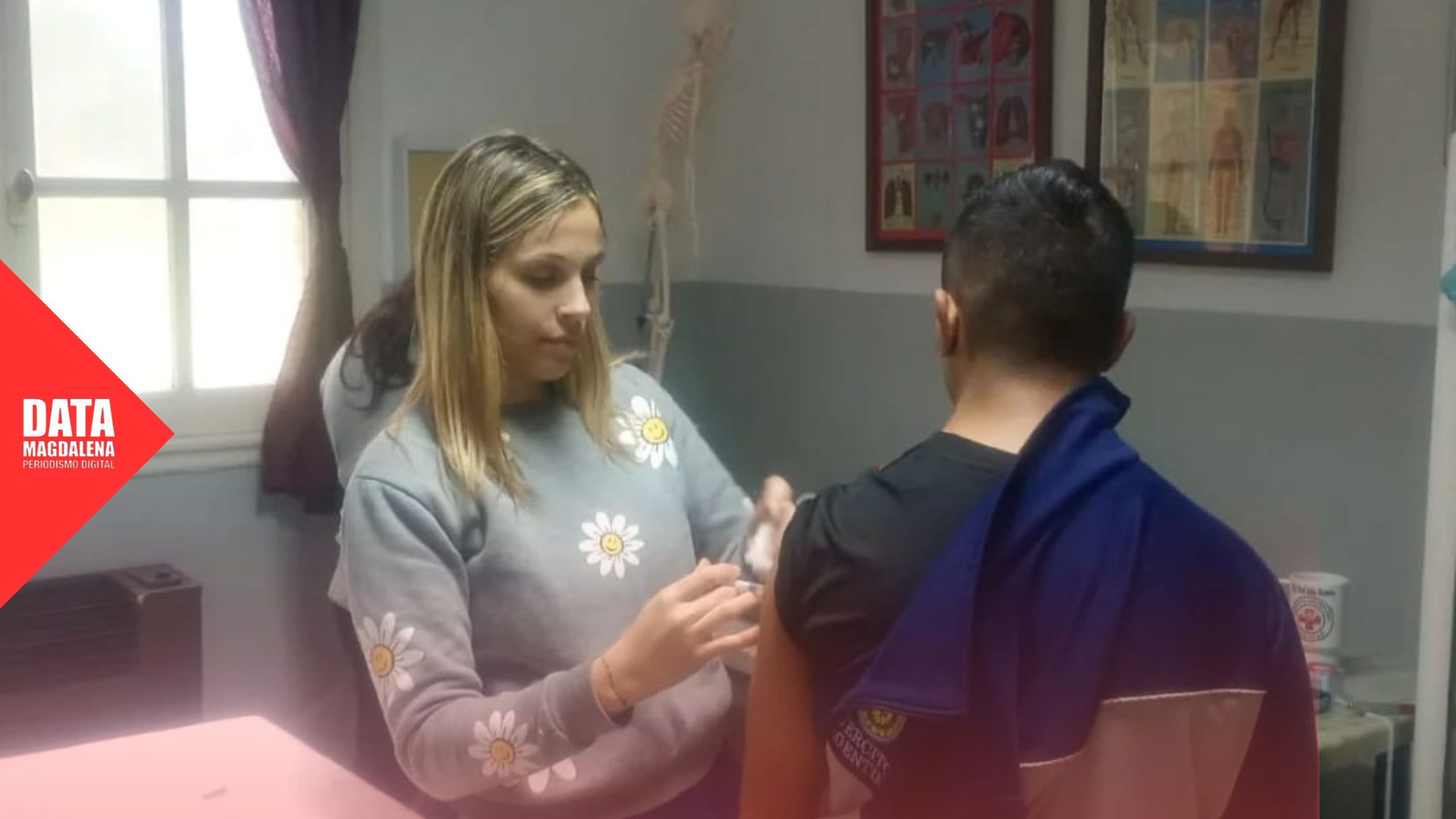 💉Vacunación antigripal 2025: la posta sanitaria llegó al RCTAN8 y sigue su recorrido por los parajes