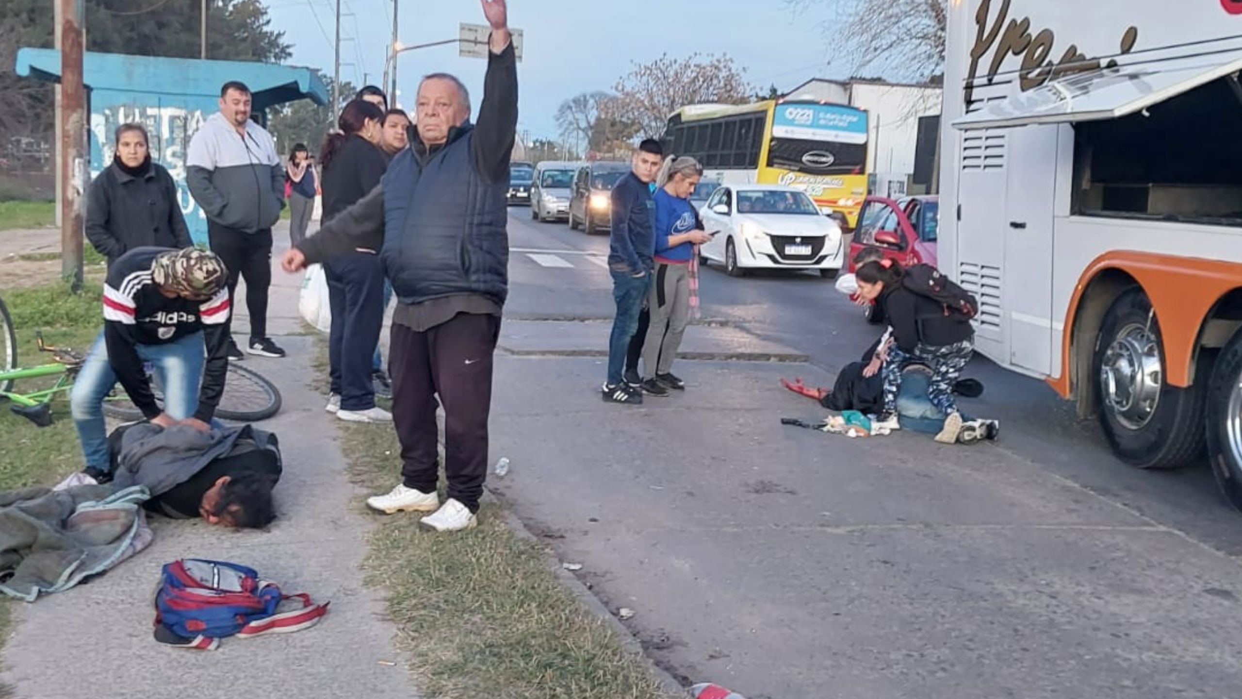 Robo frustrado en unidad del expreso La Plata