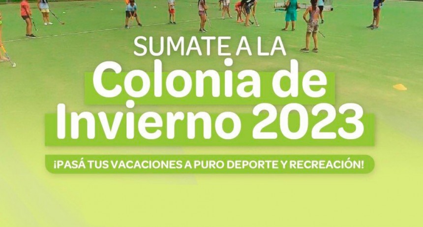 Sanirato anticipó la Colonia Deportiva Municipal de Invierno 