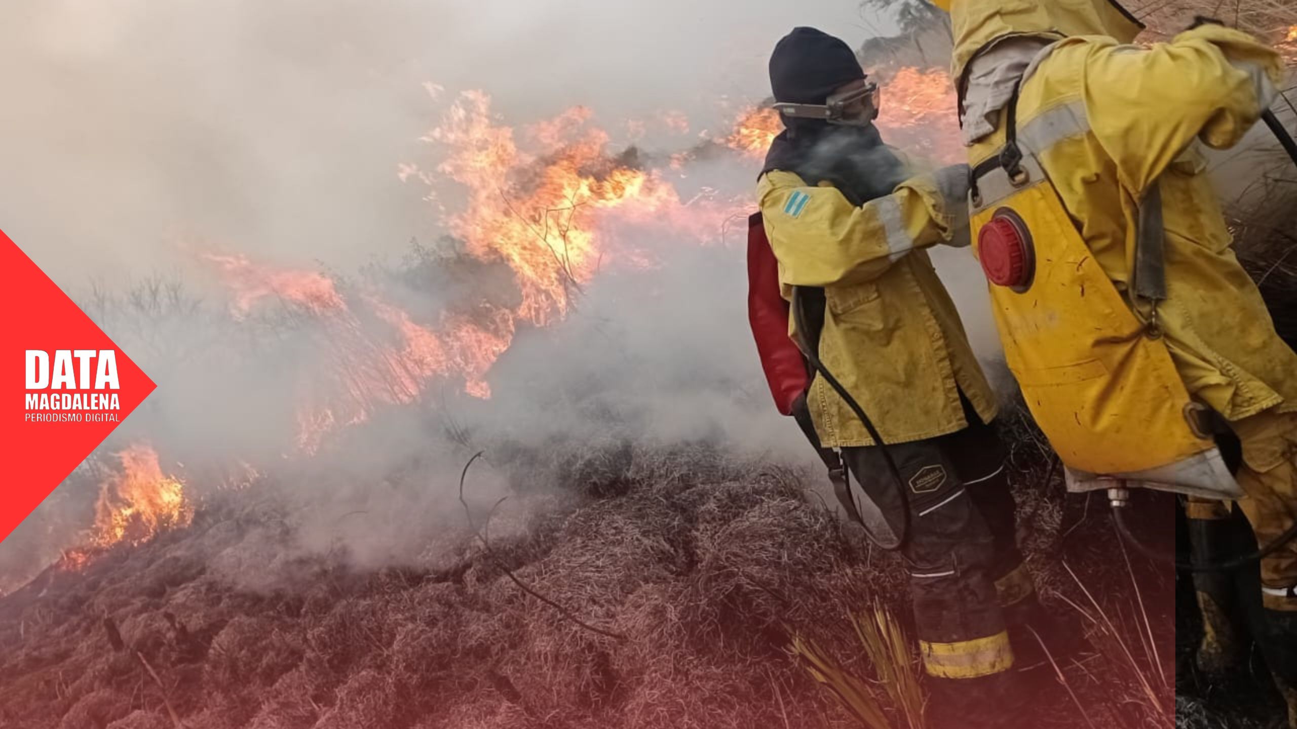 🧯Hay fondo para Bomberos: Hourcade formalizó el acuerdo de financiamiento en Magdalena y Bavio