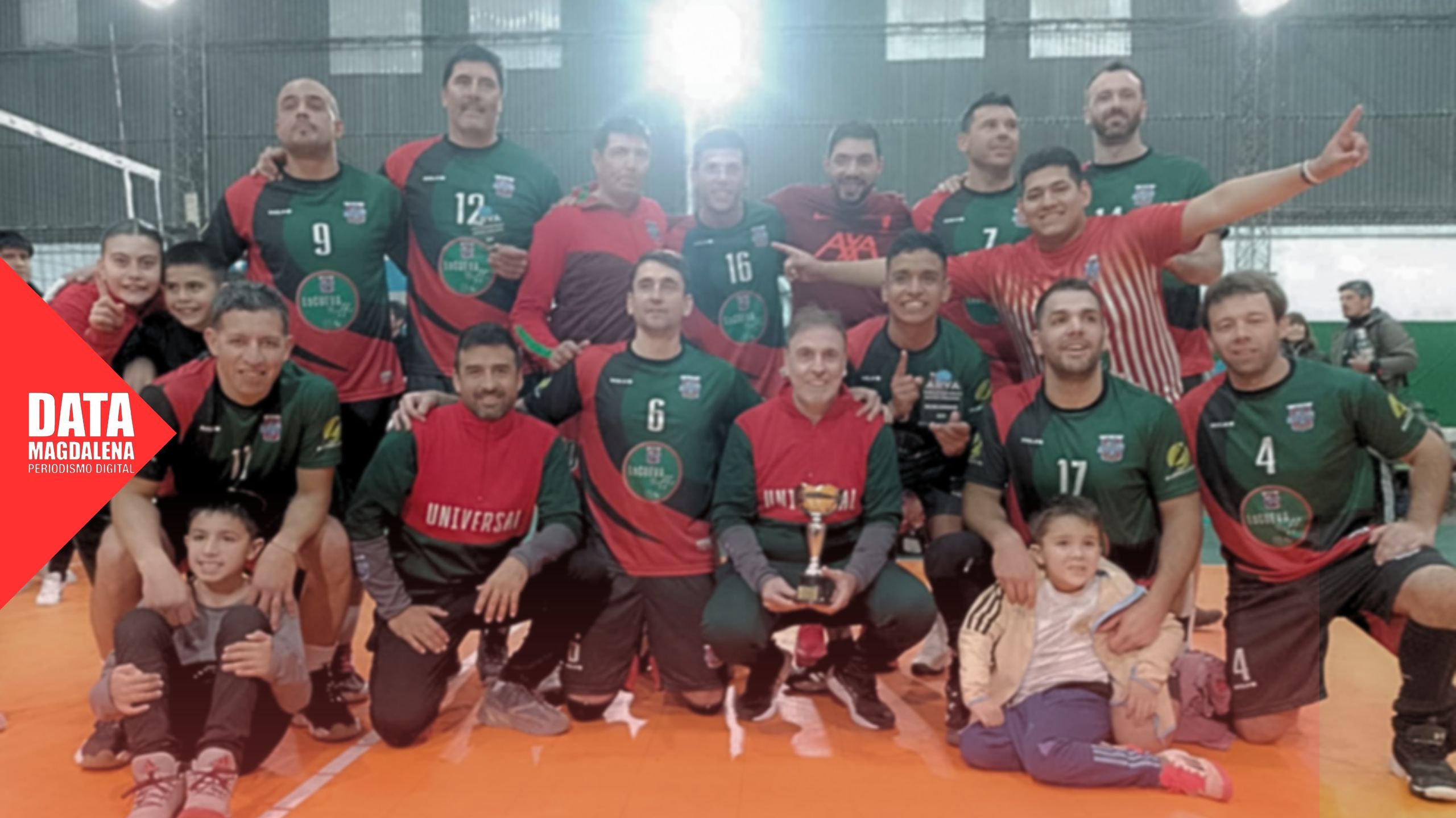 🏐 Andrés Pazos, campeón con Universal 