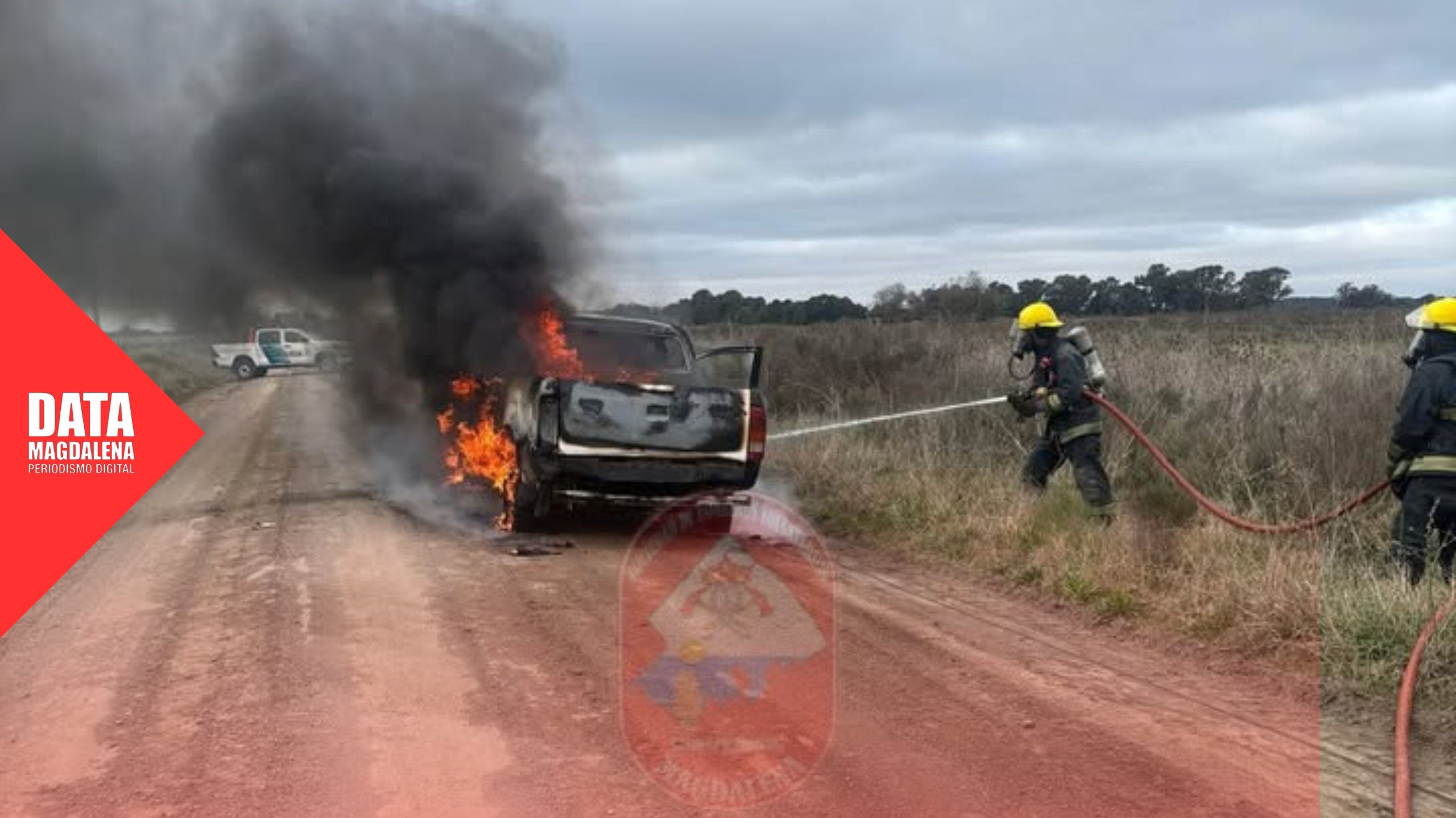 🔥Doble emergencia en Magdalena: Bomberos respondieron a dos incendios en simultáneo
