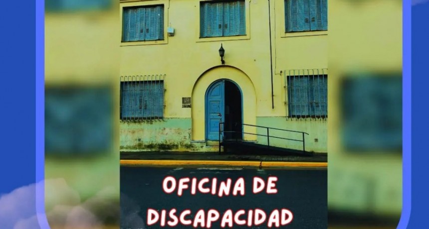 SE OFICIALIZO LA OFICINA  MUNICIPAL DE DISCAPACIDAD EN EL PARTIDO DE MAGDALENA