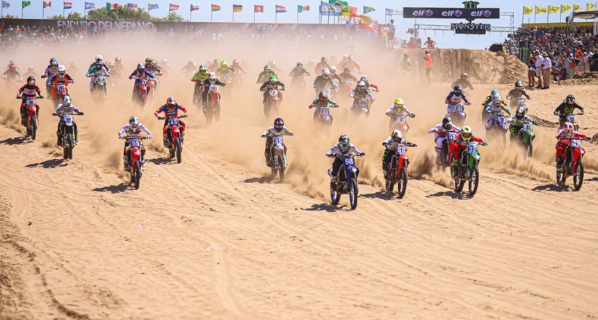 Landa terminó en el quinto lugar del Enduro del Invierno 2023