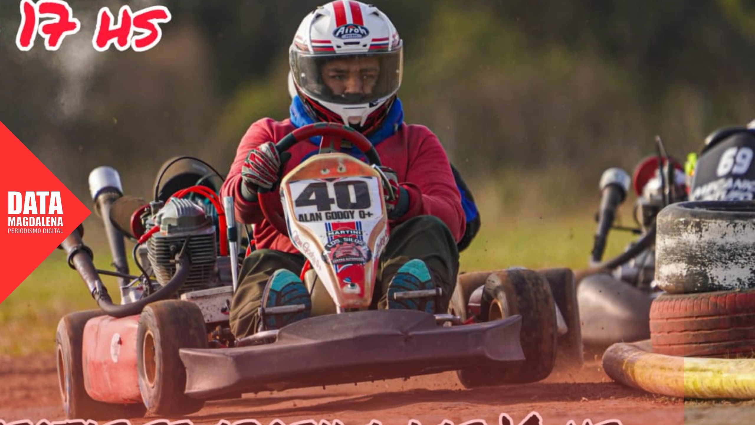  🏁 Magdalena vive la adrenalina del Karting Rioplatense