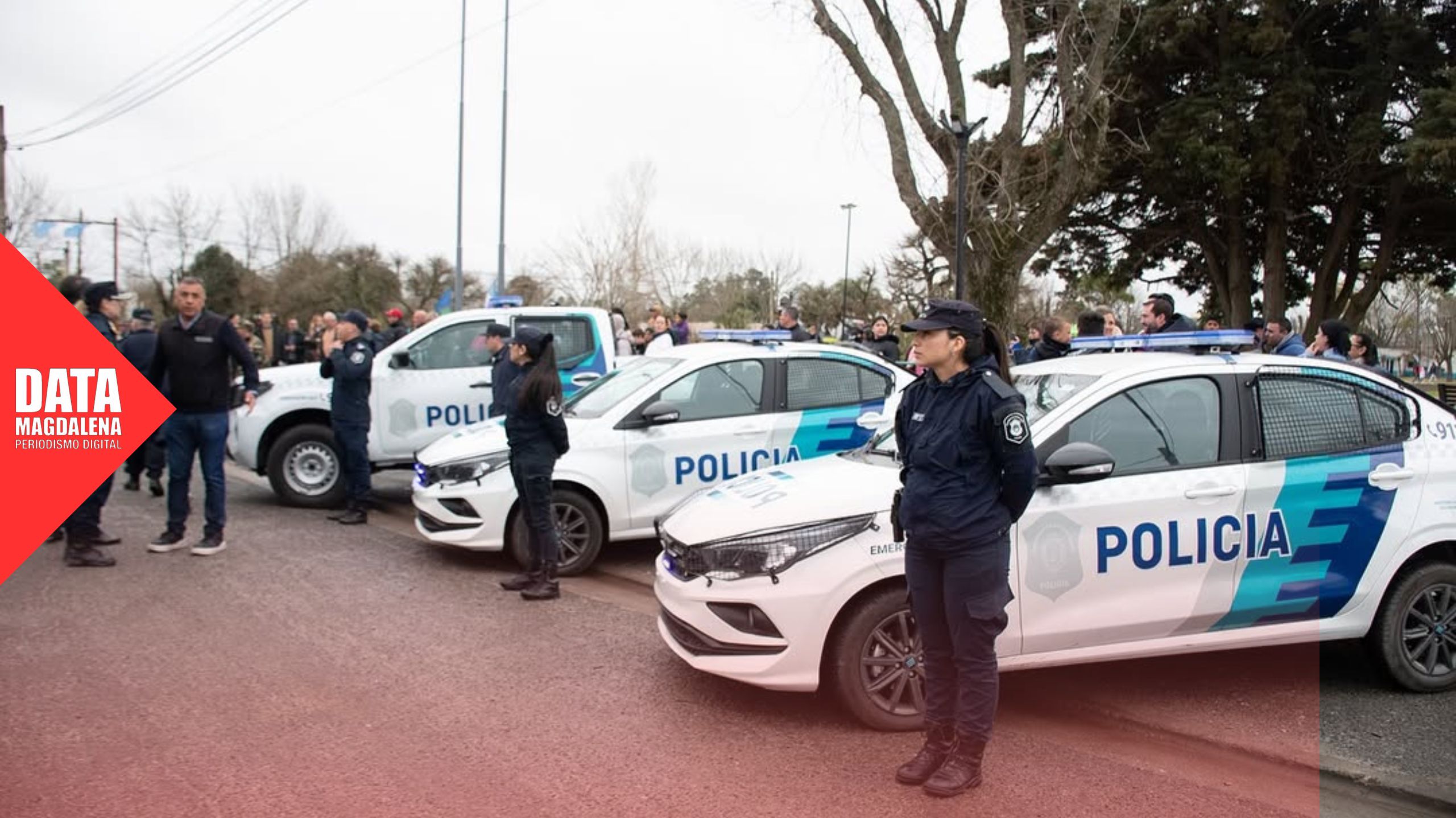 🚔 Magdalena sumó tres nuevos patrulleros para reforzar la seguridad
