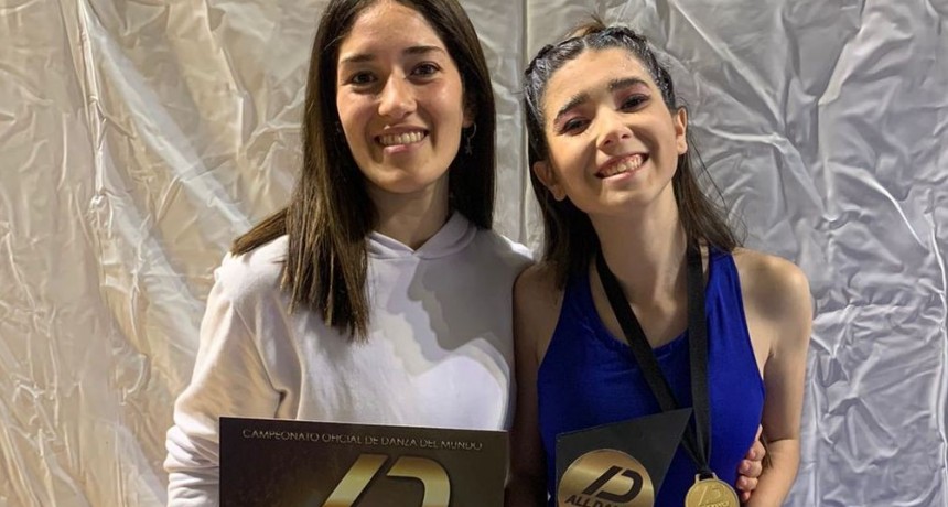 Yuliana Bucetta obtuvo el tercer puesto en el All Dance La Plata