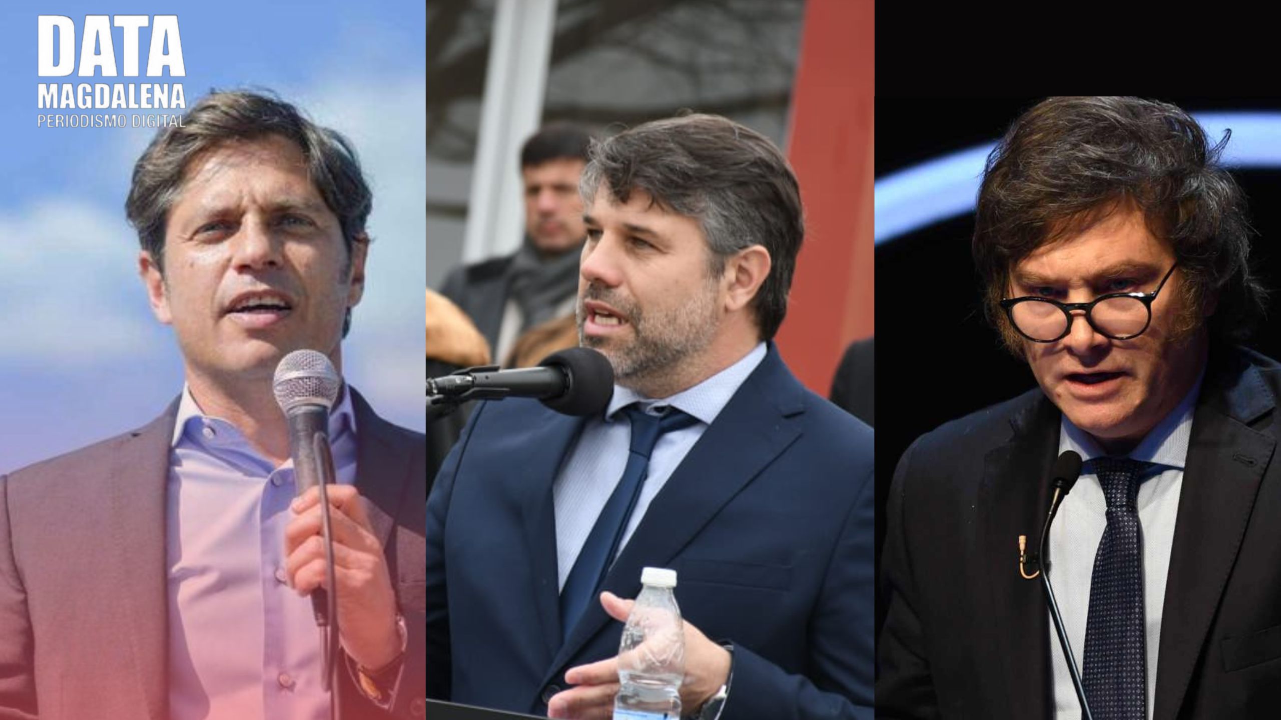 Los usuarios de DATA emiten su veredicto sobre Milei, Kicillof y Hourcade: ¿qué piensan?