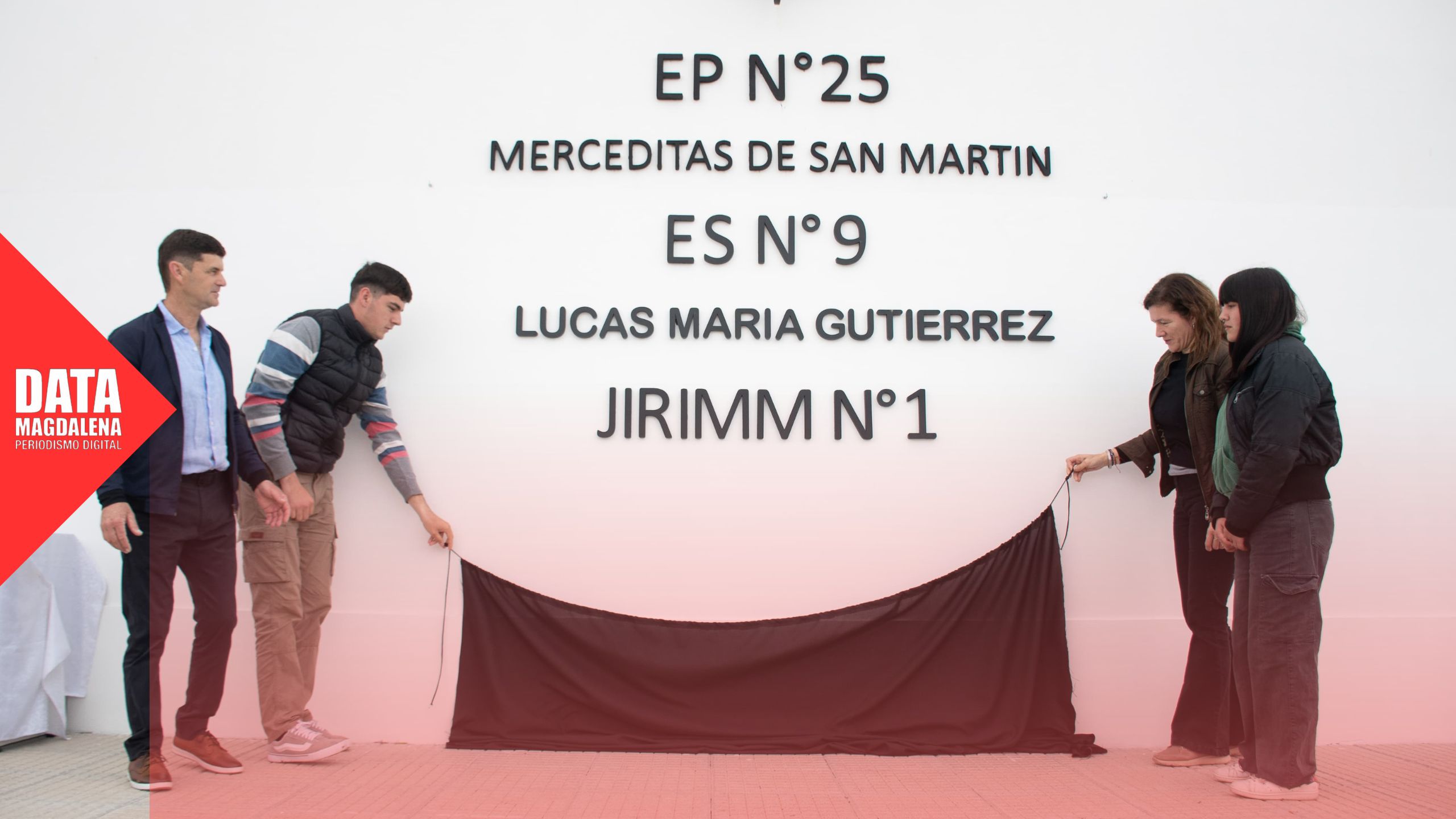 🏫 Emotivo acto en Magdalena: la Escuela Nº9 recibió su nombre definitivo