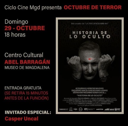 Función del ciclo de Cine en el Centro cultural Albel Barragán 